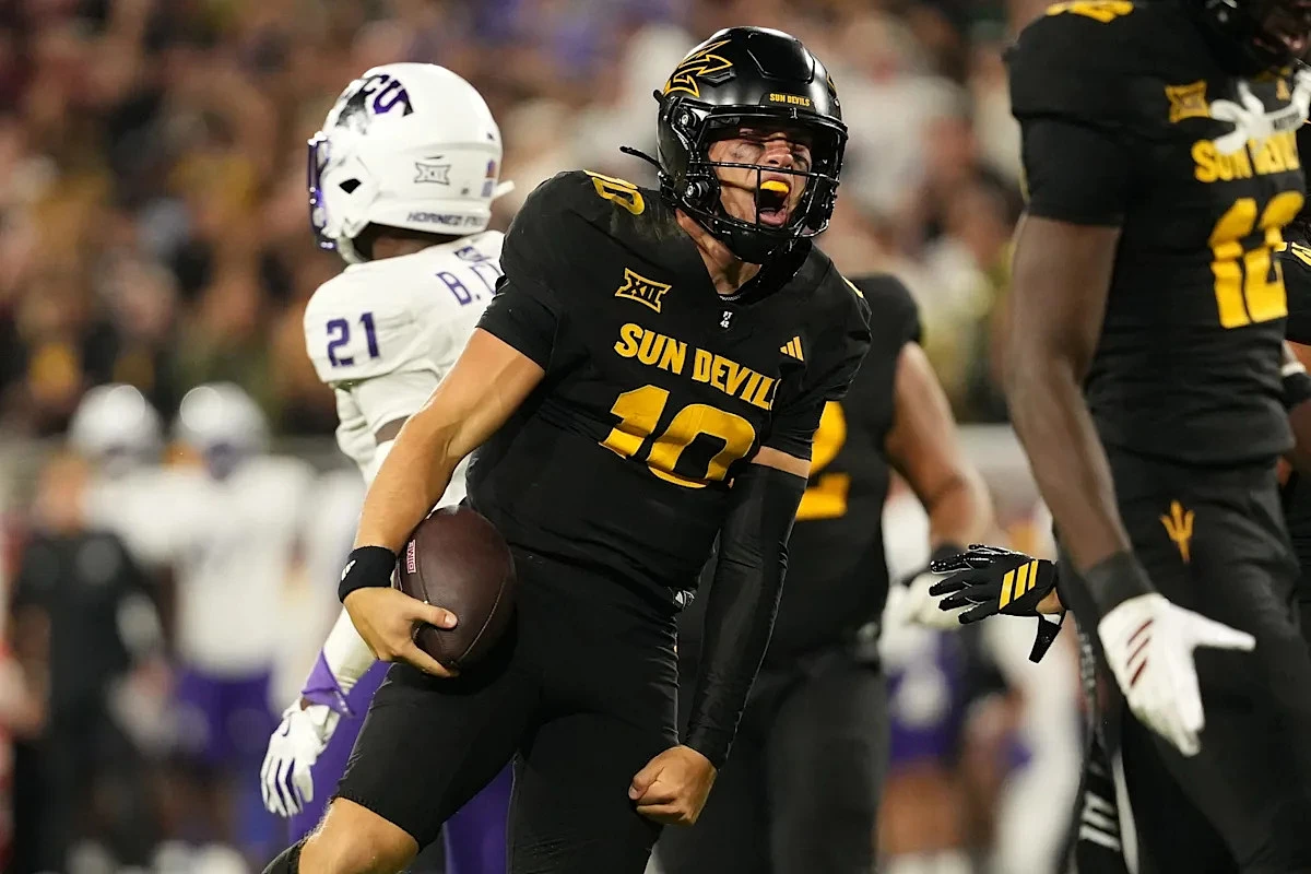 Lane Kiffin updates injury status of transfer QB Sam Leavitt