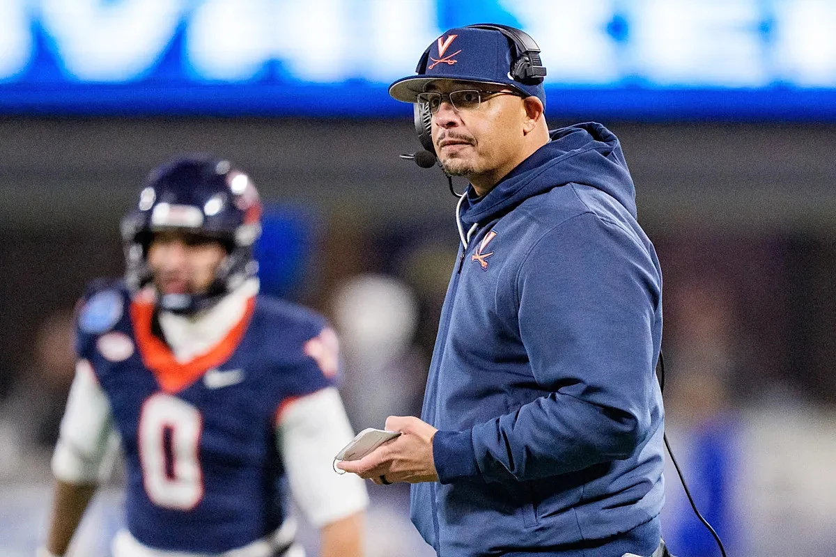 Virginia reaches agreement with coach Tony Elliott on a contract extension through the 2030 season