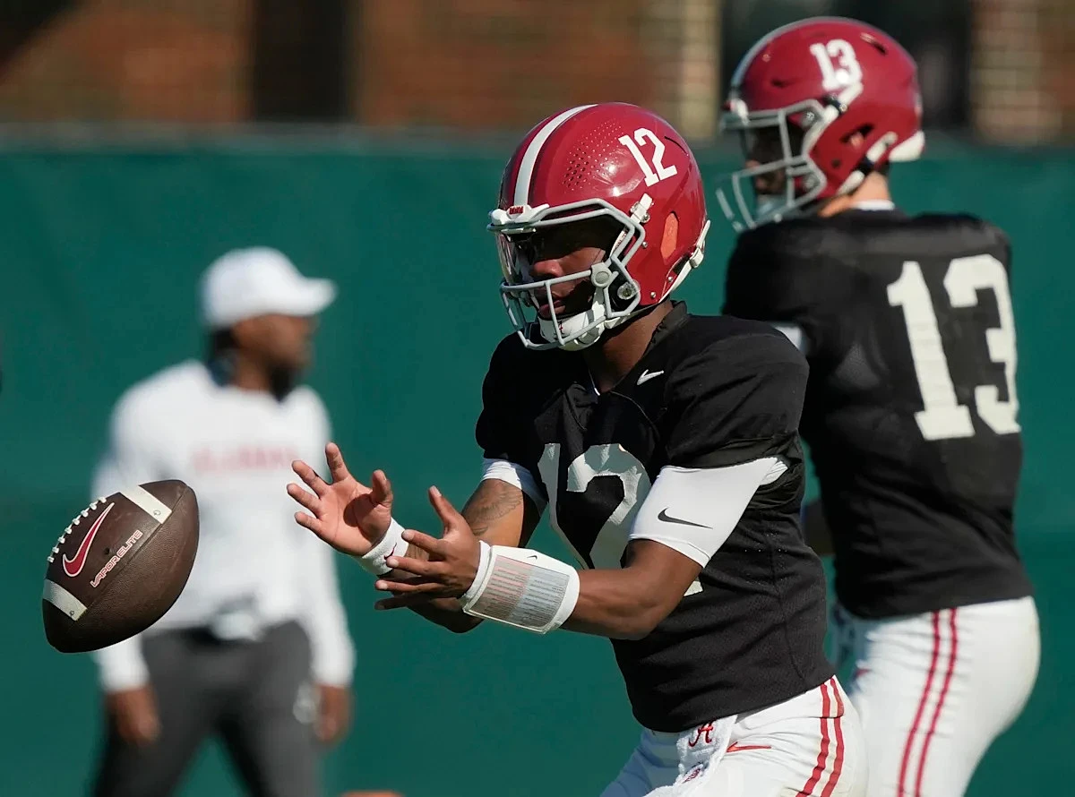 Kalen DeBoer sets up Alabama QB A-Day showcase, Austin Mack vs Keelon Russell