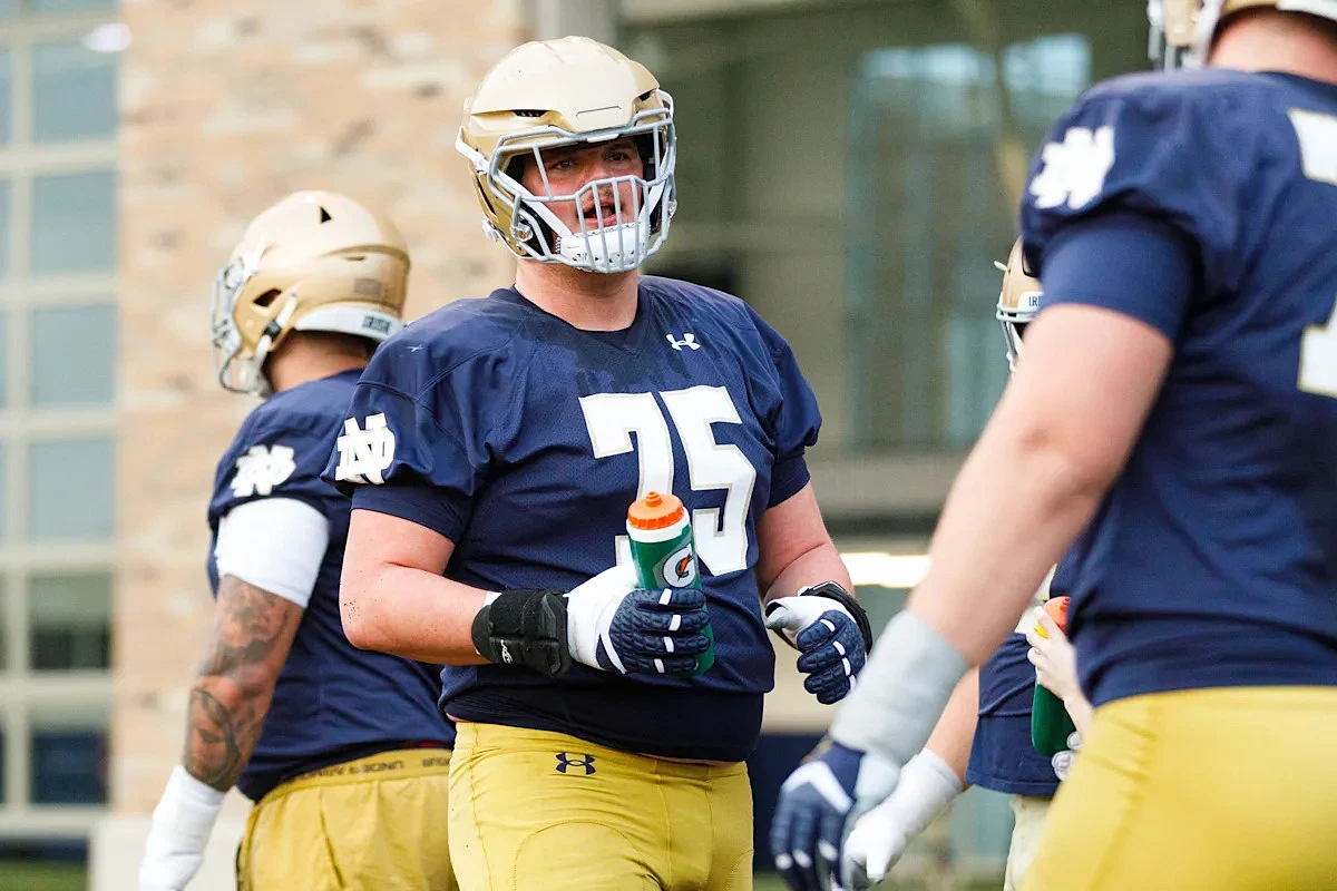 How Notre Dame football offensive line legacy keeps self-perpetuating