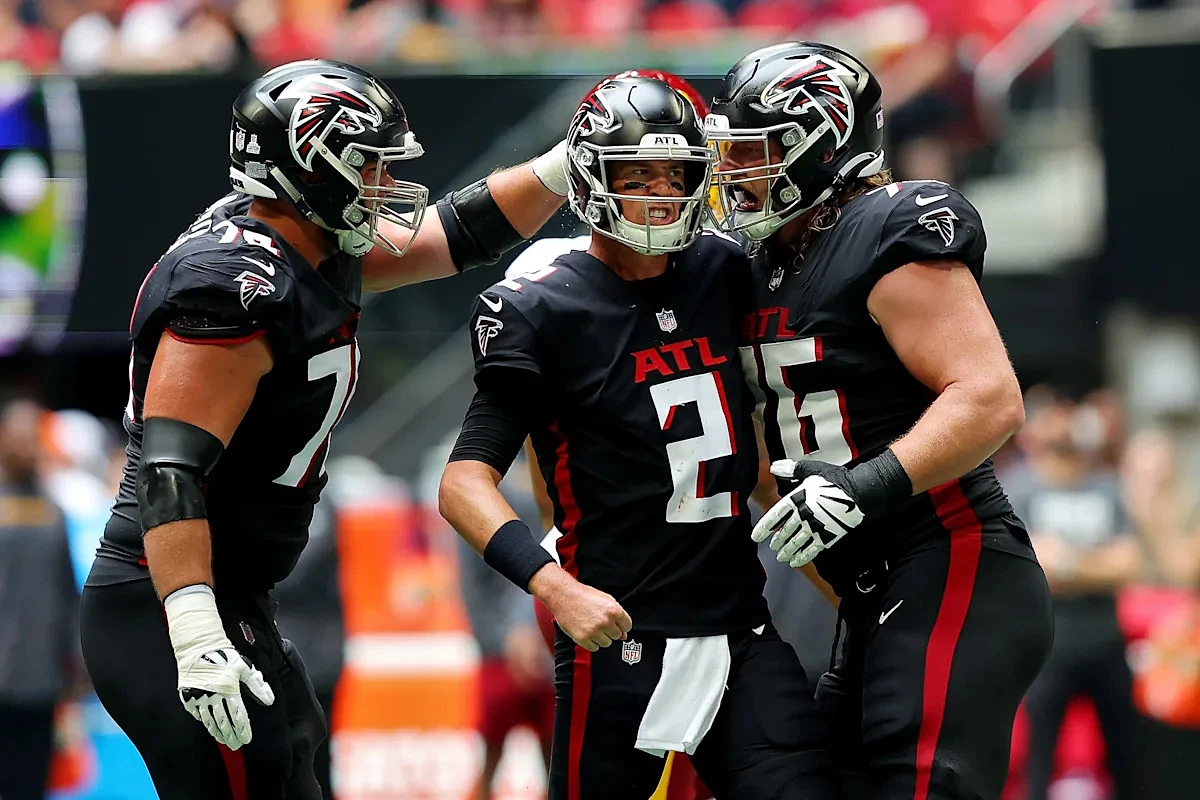 Matt Ryan comments on Kaleb McGary's surprise retirement