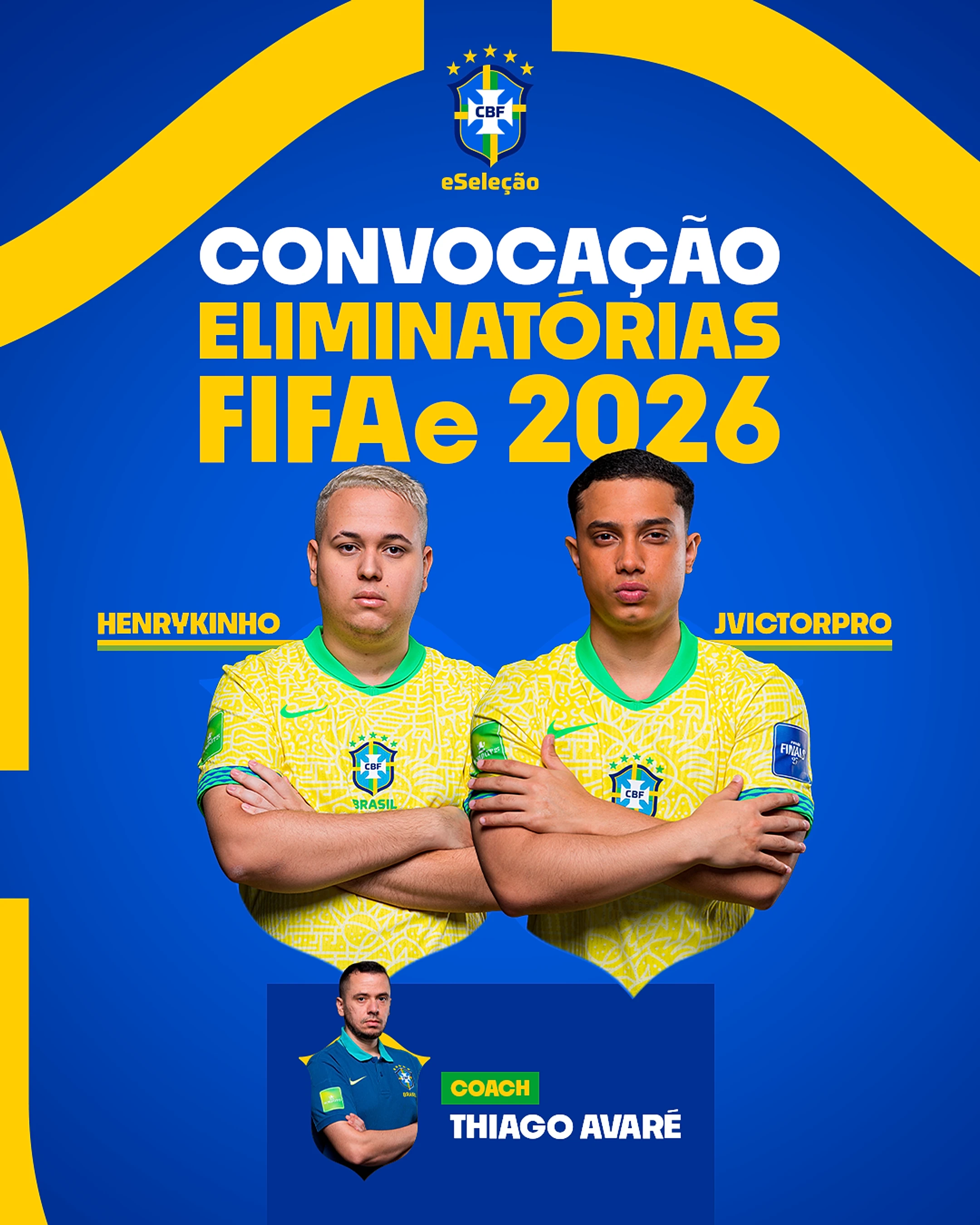 Brazil call up continental champion duo for FIFAe Nations League 2026