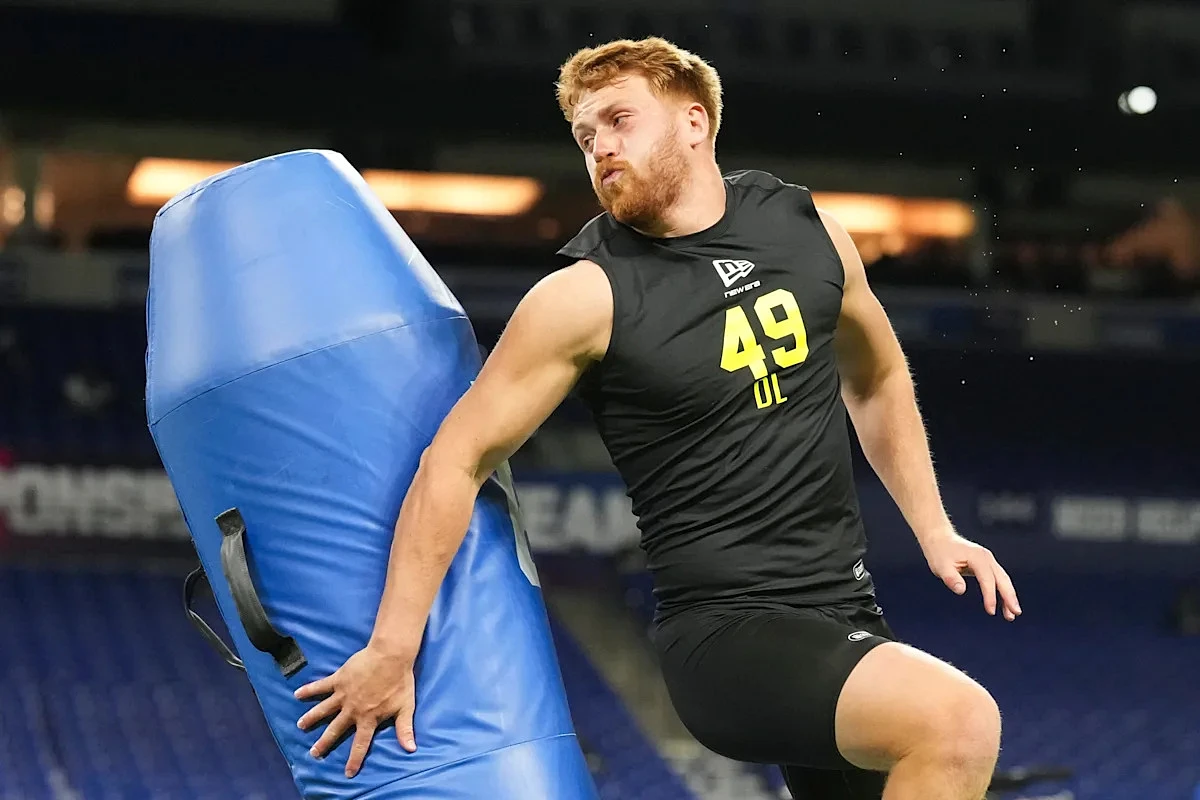 Detroit Lions NFL Draft Injury Report: Iowa EDGE Max Llewellyn