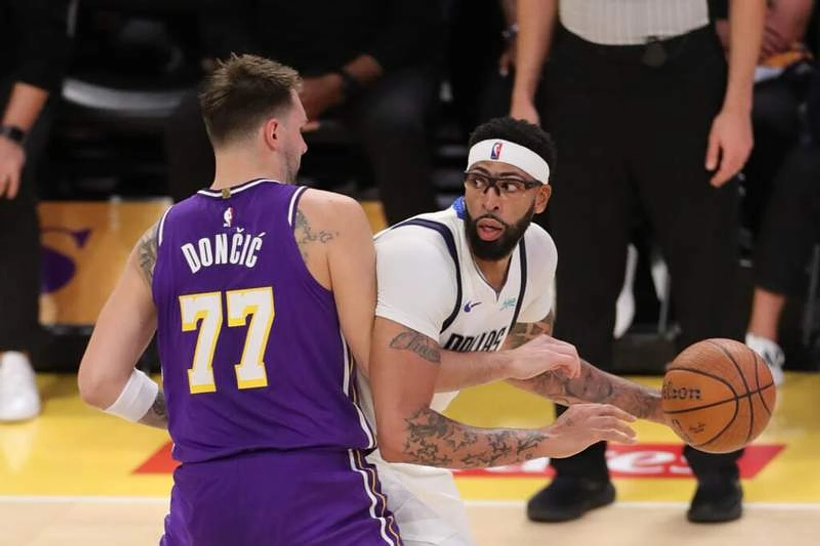 Anthony Davis details wild reaction to Luka Doncic trade news, thought it was a prank
