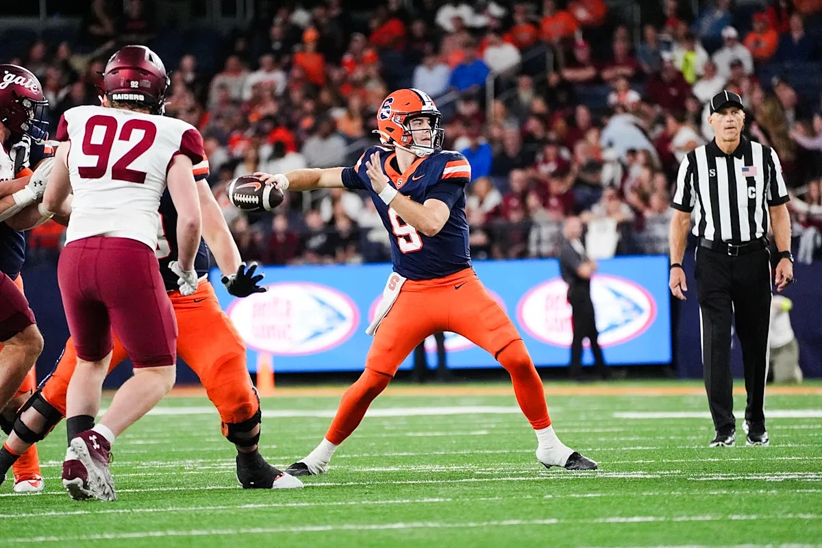 Syracuse football: CBS ranks Steve Angeli the 7th best ACC QB
