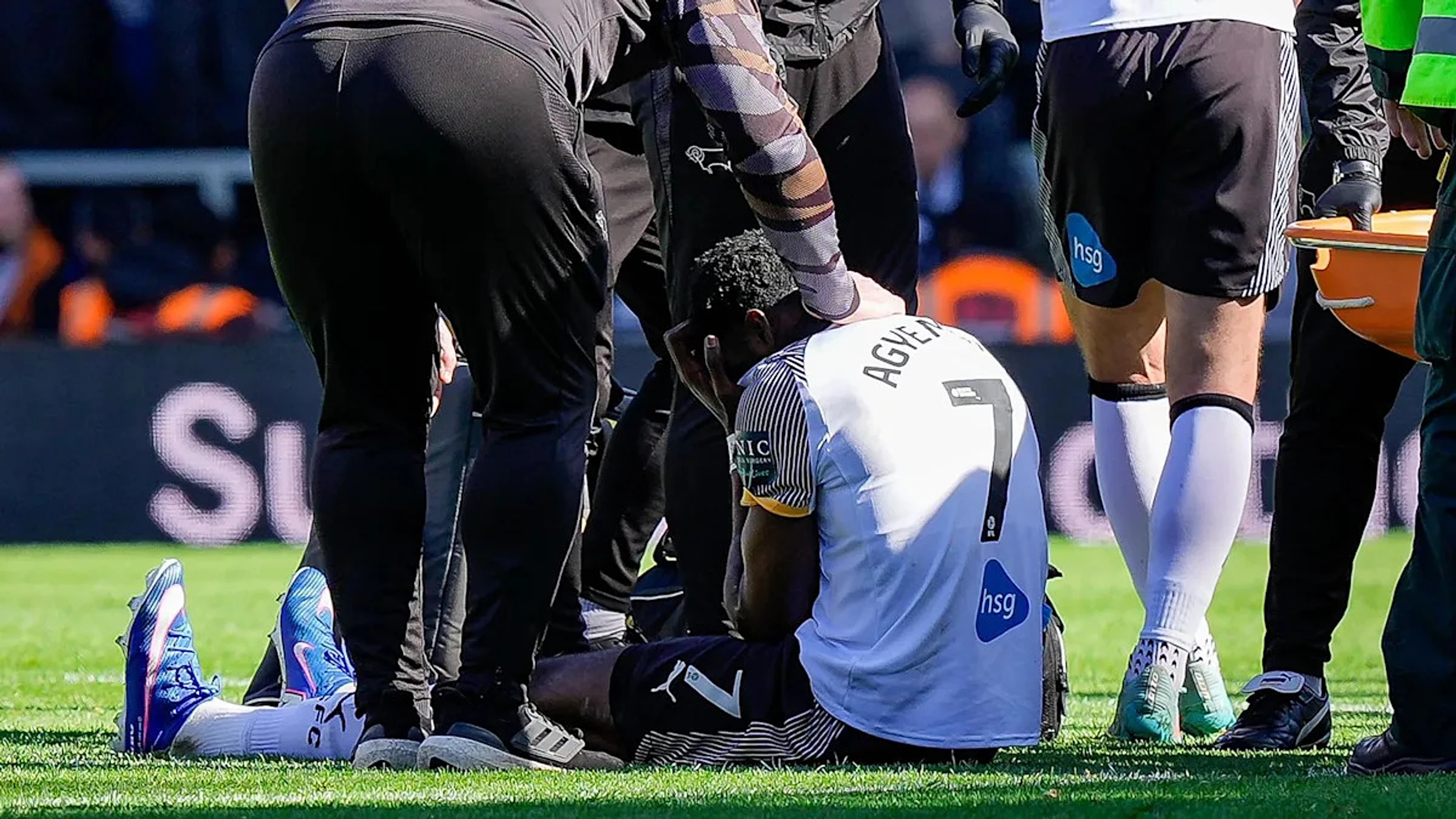 Agyemang out for nine months with Achilles injury