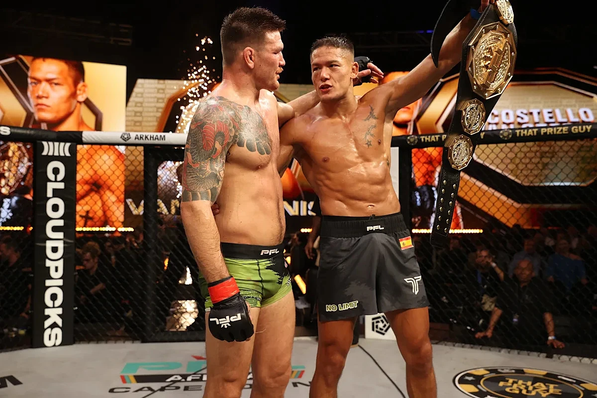 Costello van Steenis wants Johnny Eblen PFL title rematch next