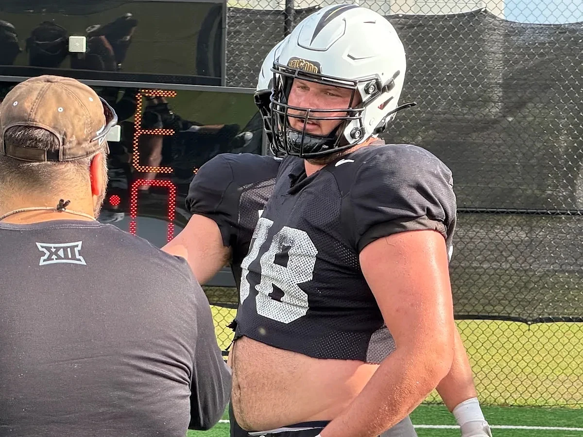 UCF’s Preston Cushman welcoming new leadership role on offensive line