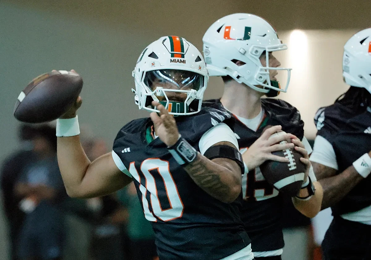 New Miami QB Darian Mensah ‘excellent in every facet,’ Cristobal says