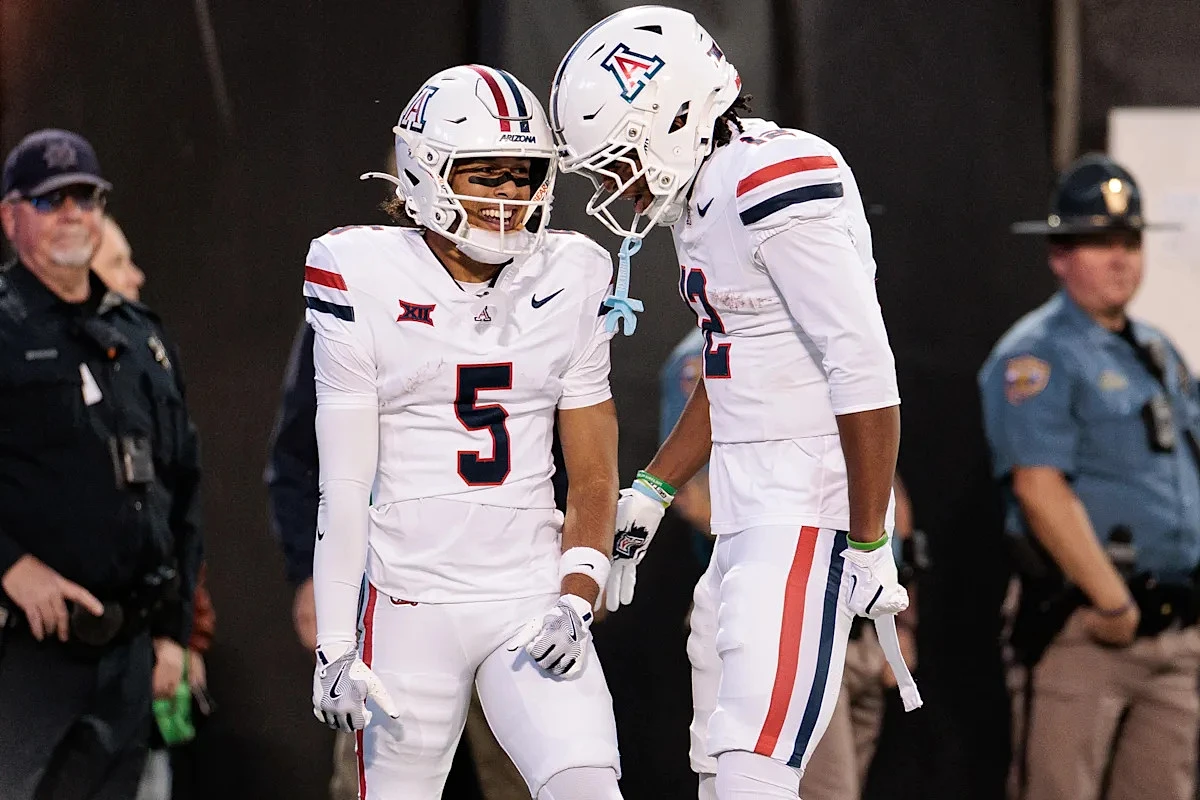 Arizona spring football: Wide receiver room in good spot with mix of returners and additions