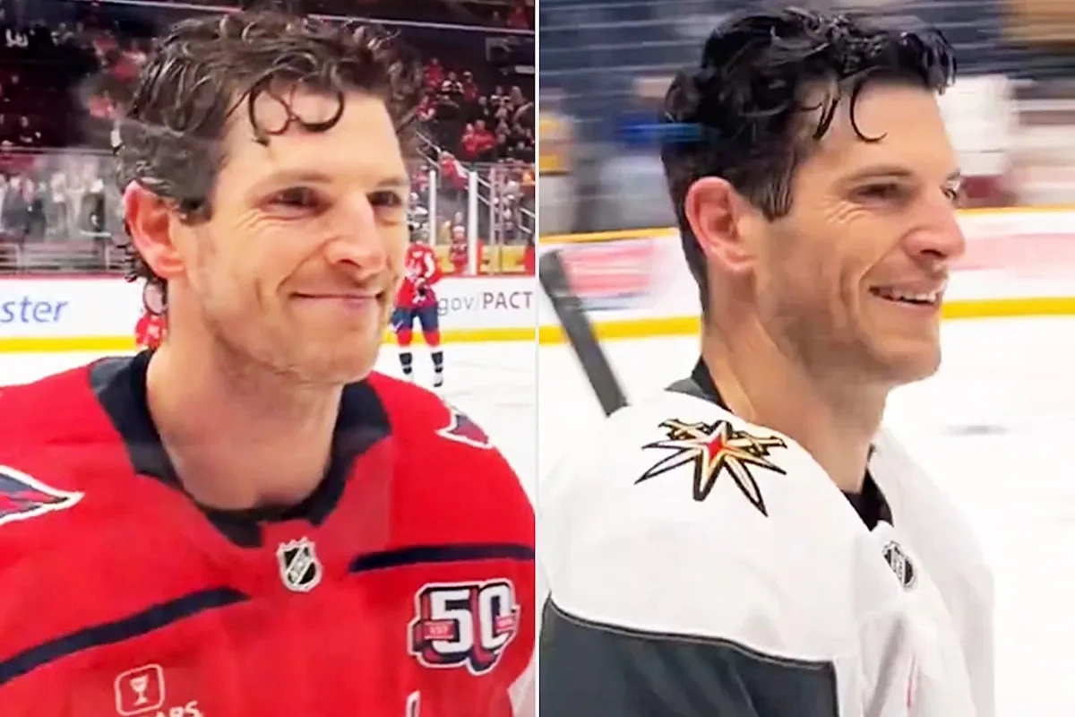 Capitals Fan Catches Favorite Player's Attention with Sign She Brings to Every Hockey Game, Even After He Was Traded (Exclusive)