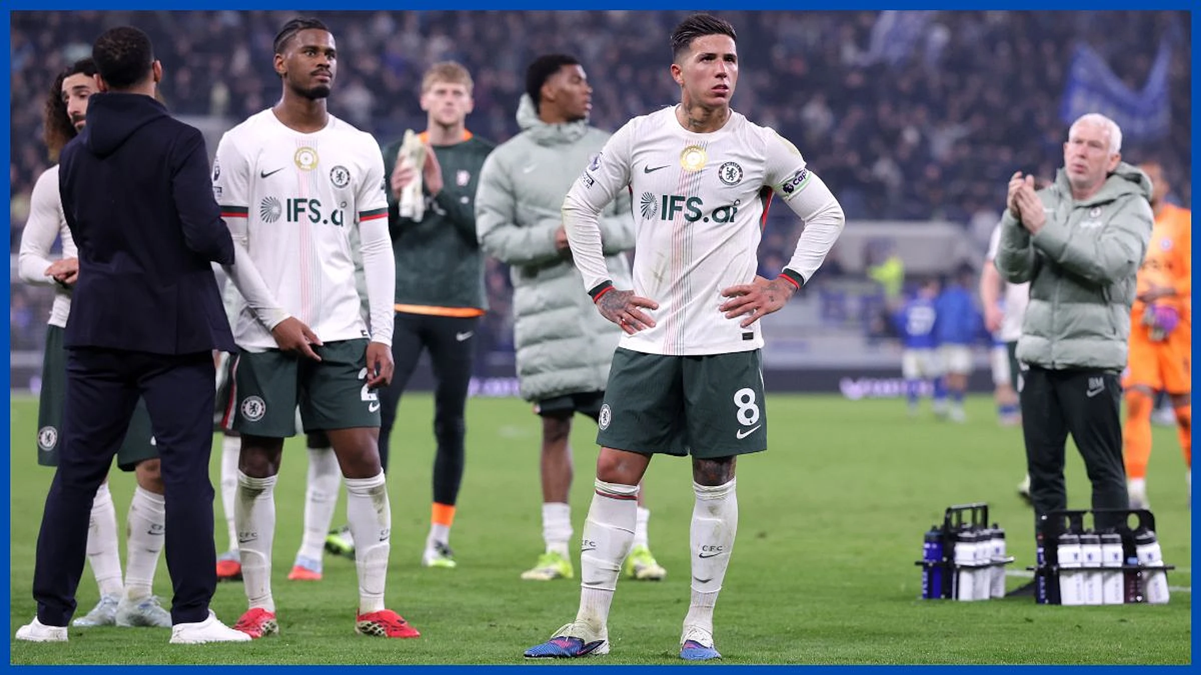 “Serious meeting” – Rosenior said he had “three or four” conversations with Enzo about punishment