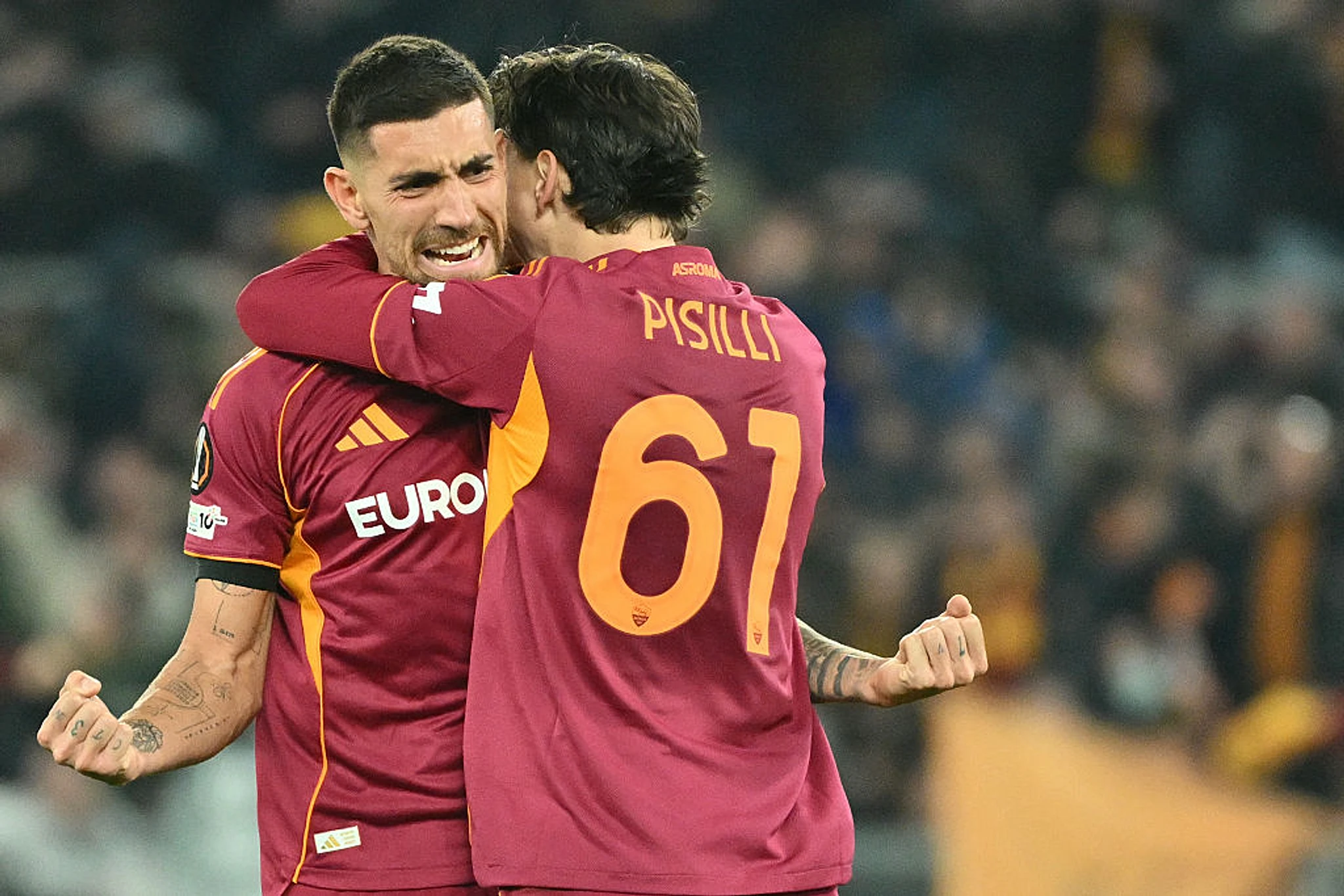 π΄ Roma-Pisa | β
Official: Pellegrini, Pisilli, Rensch and Durosinmi