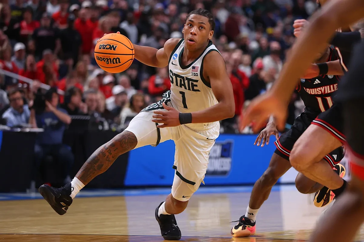 Michigan State's Jeremy Fears says he's declaring for the NBA draft with option to return to school
