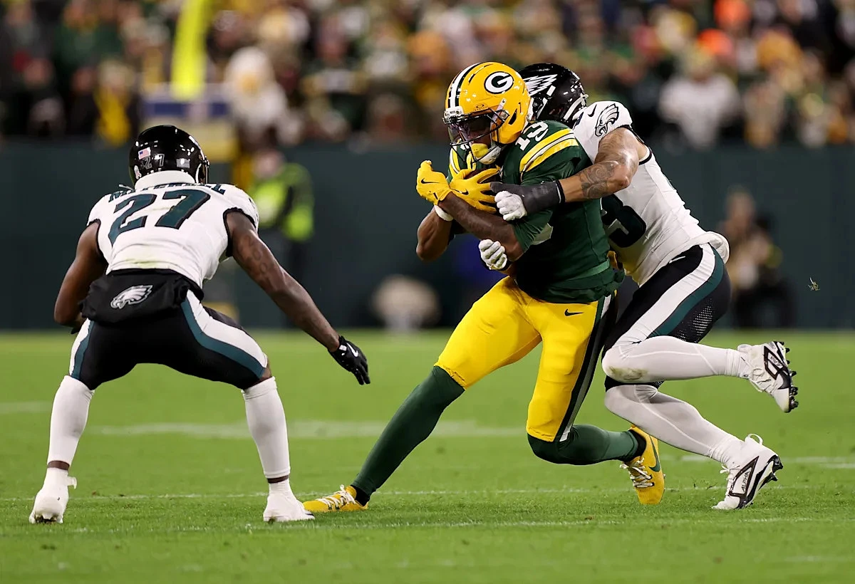 Packers trade WR Dontayvion Wicks to Eagles, further clouding A.J. Brown's future