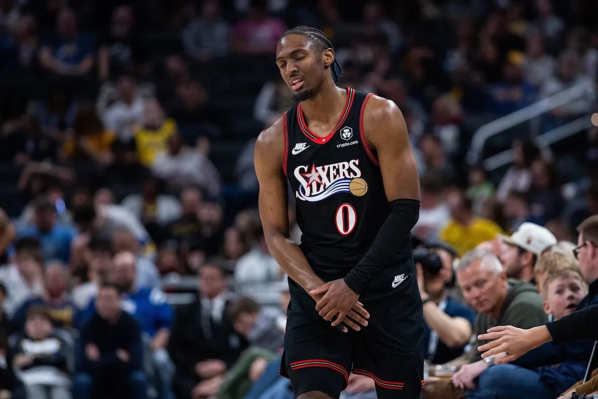 Tyrese Maxey discusses current finger injury after Sixers beat Pacers