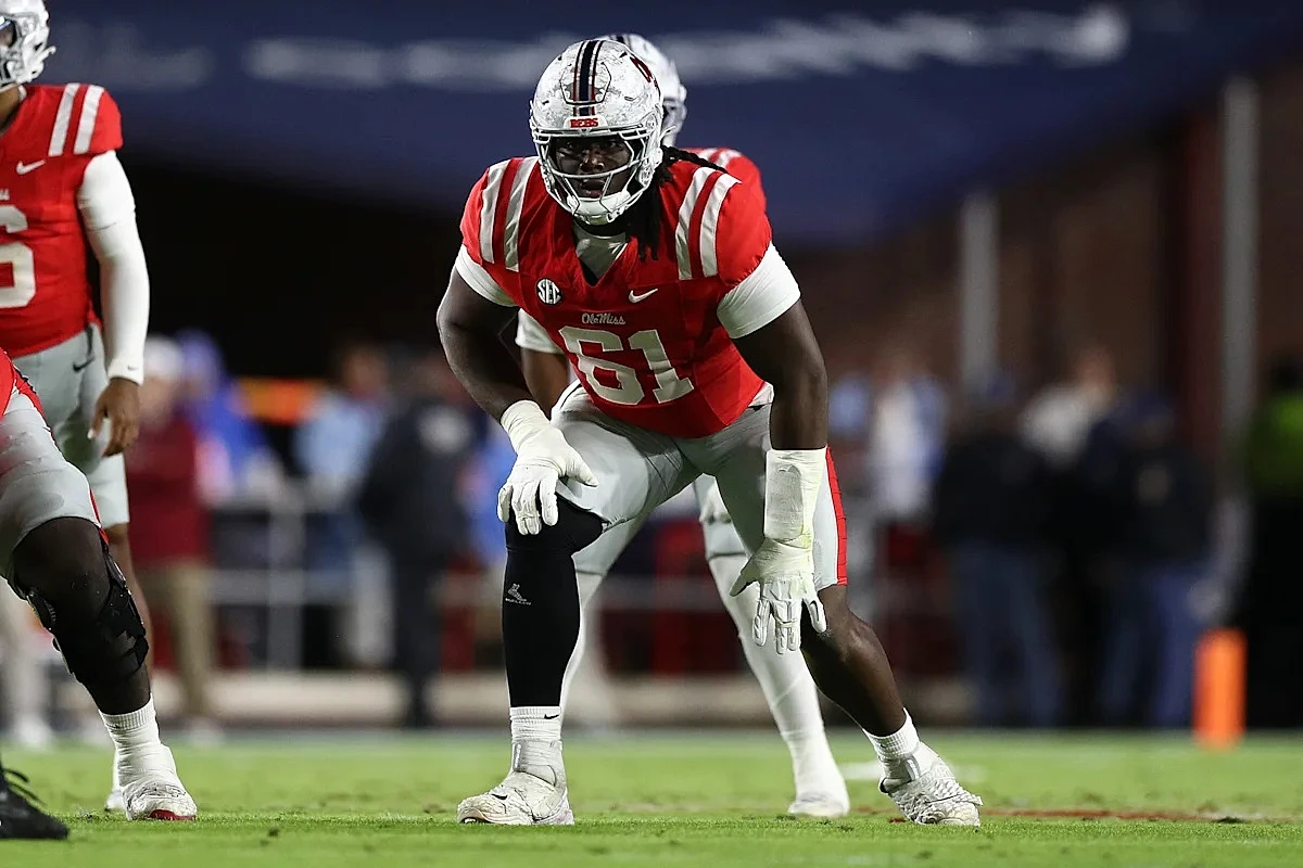 Patriots draft profile: Diego Pounds has experience blocking for Drake Maye