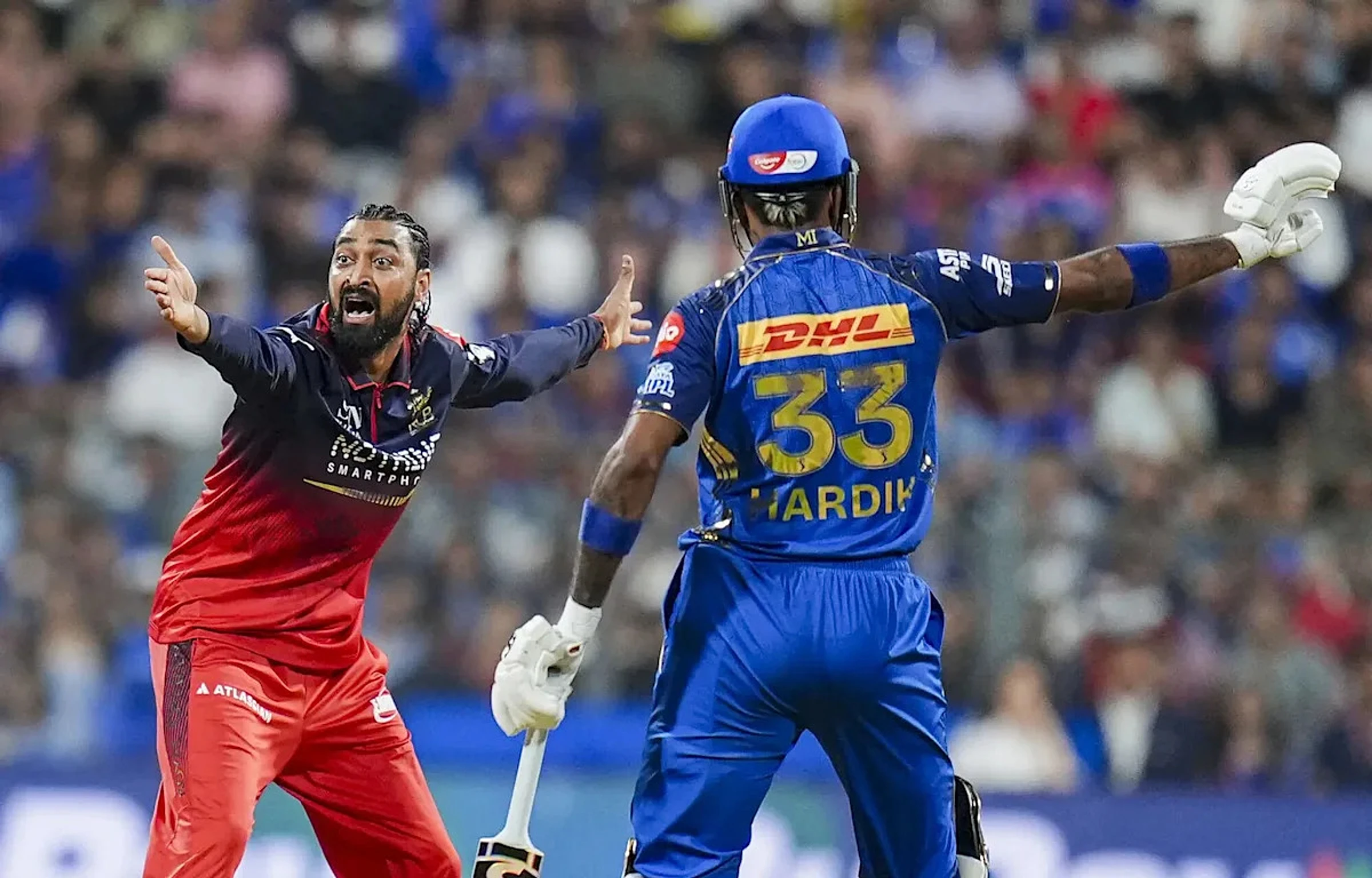 ‘One Pandya had to win’: Krunal Pandya relishes RCB victory over MI at Wankhede