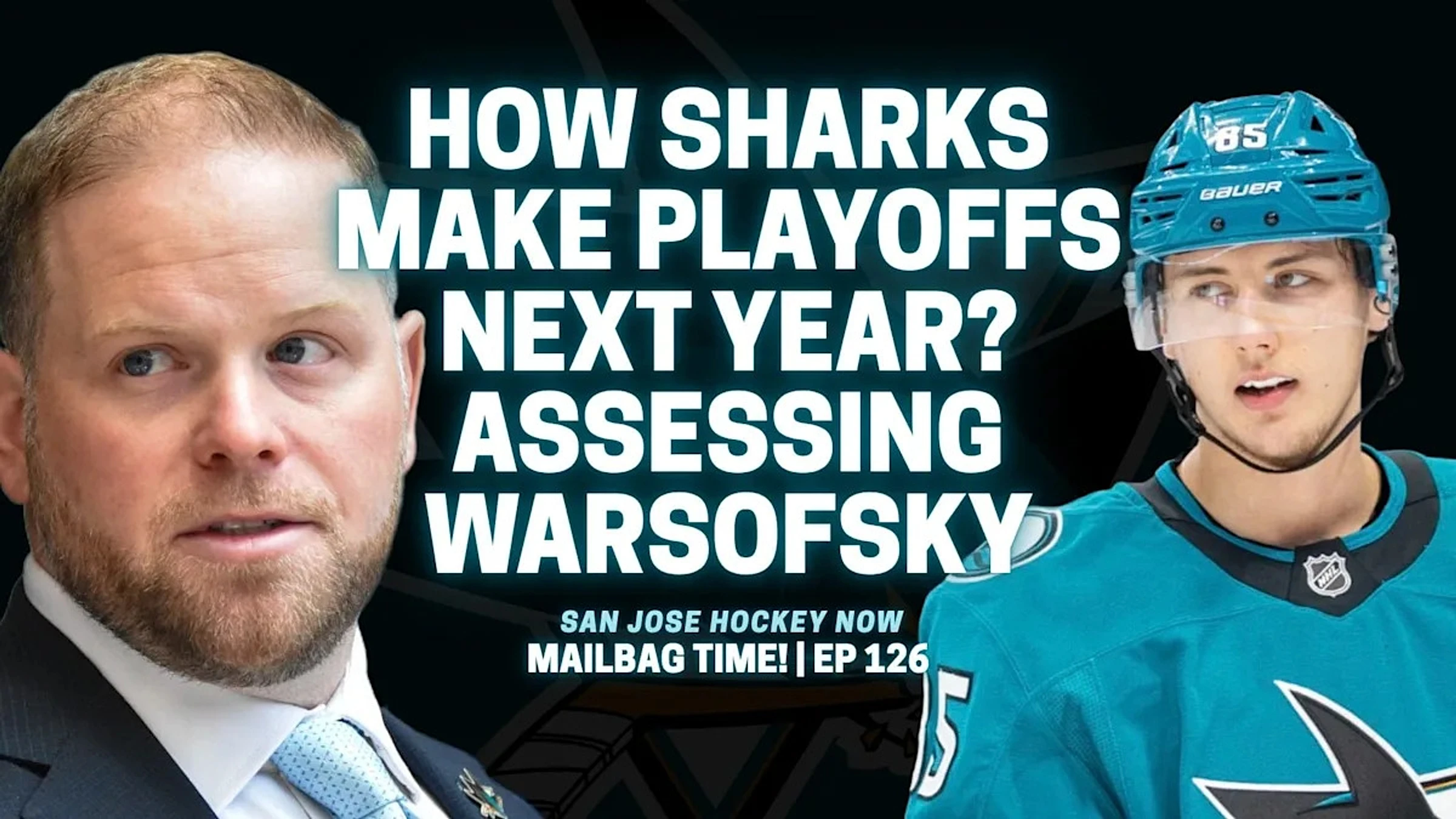 How Sharks Make Playoffs Next Year? Assessing Warsofsky | Your Mailbag Questions Answered!