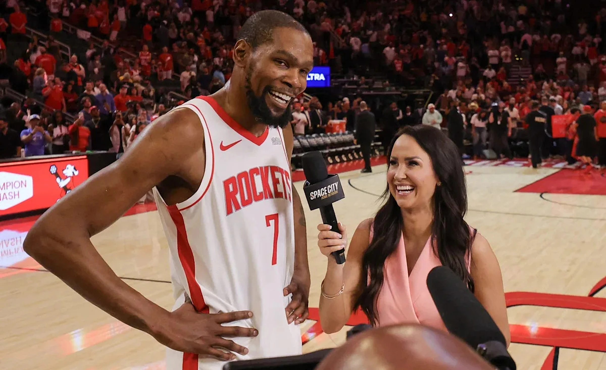 Rockets star Kevin Durant named to NBA All-Interview first team
