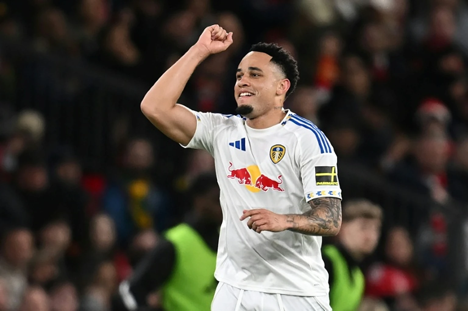 Okafor stars as Leeds end 45-year wait for league win at Man Utd