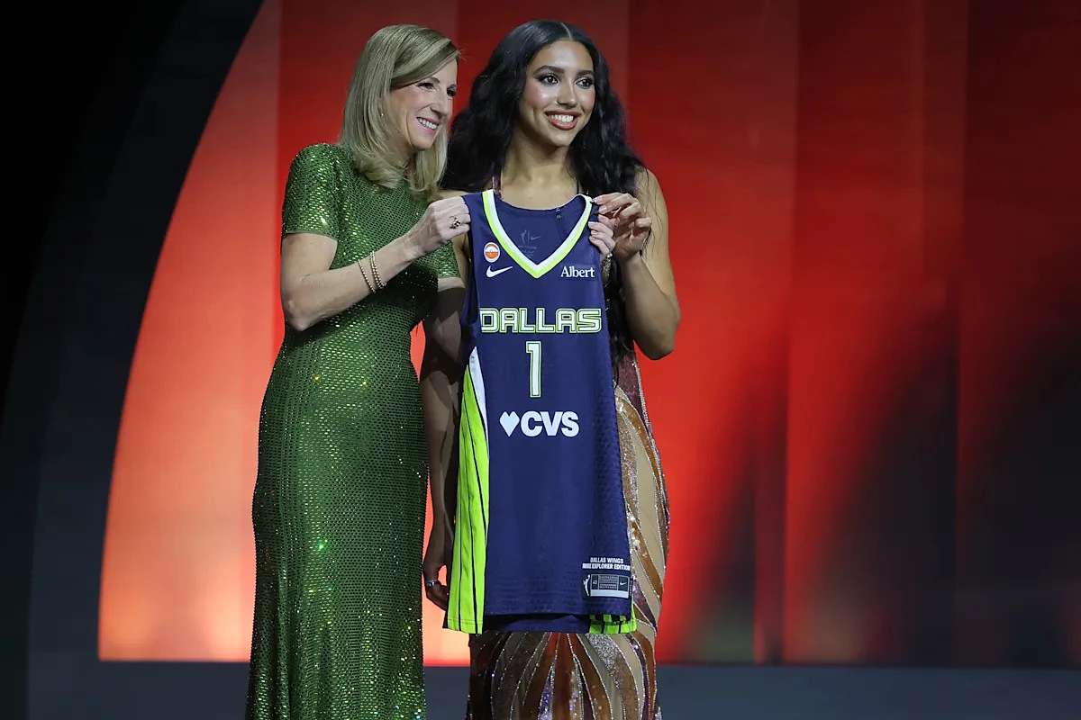 Azzi Fudd selected first overall by Dallas Wings in 2026 WNBA Draft