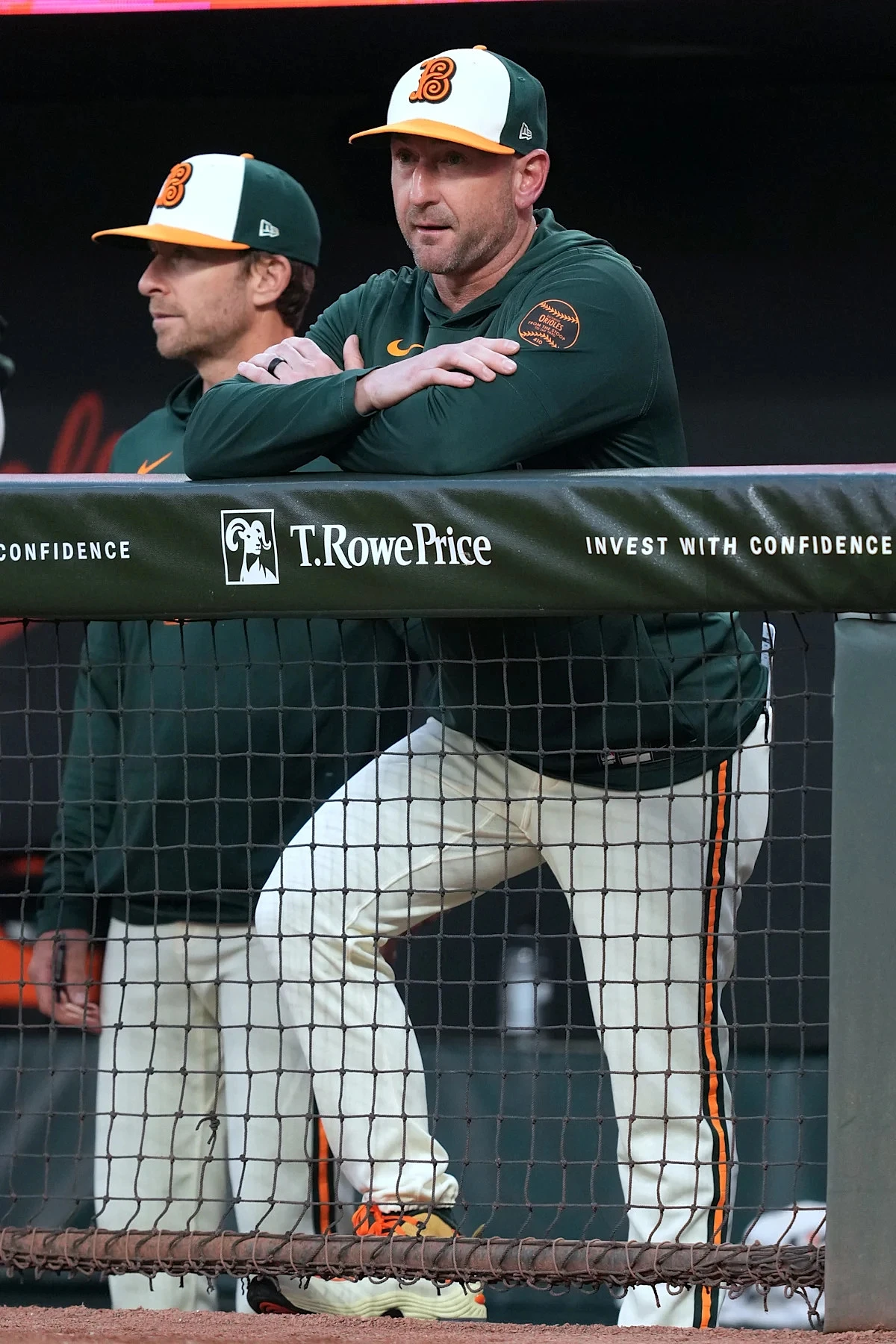 Orioles manager Craig Albernaz struck in face by foul ball in dugout
