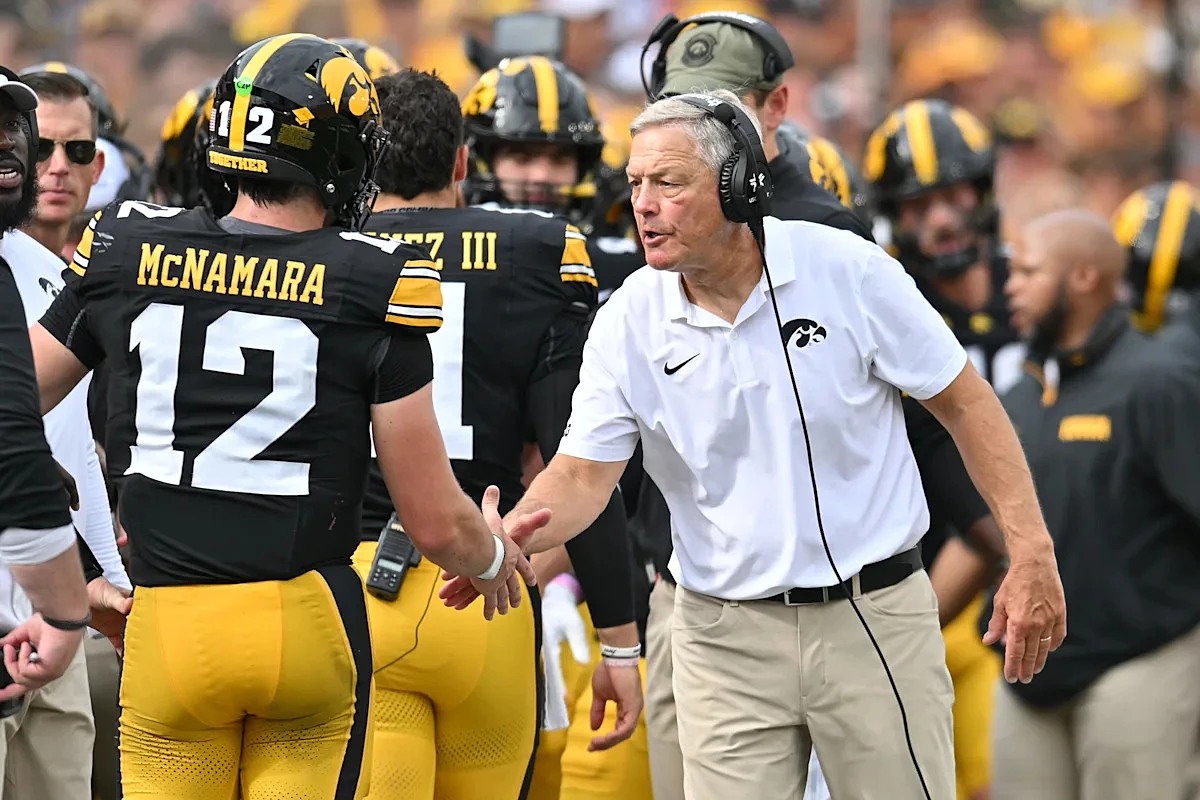 NCAA vacates Iowa football wins over Kirk Ferentz's 2022 recruiting violation