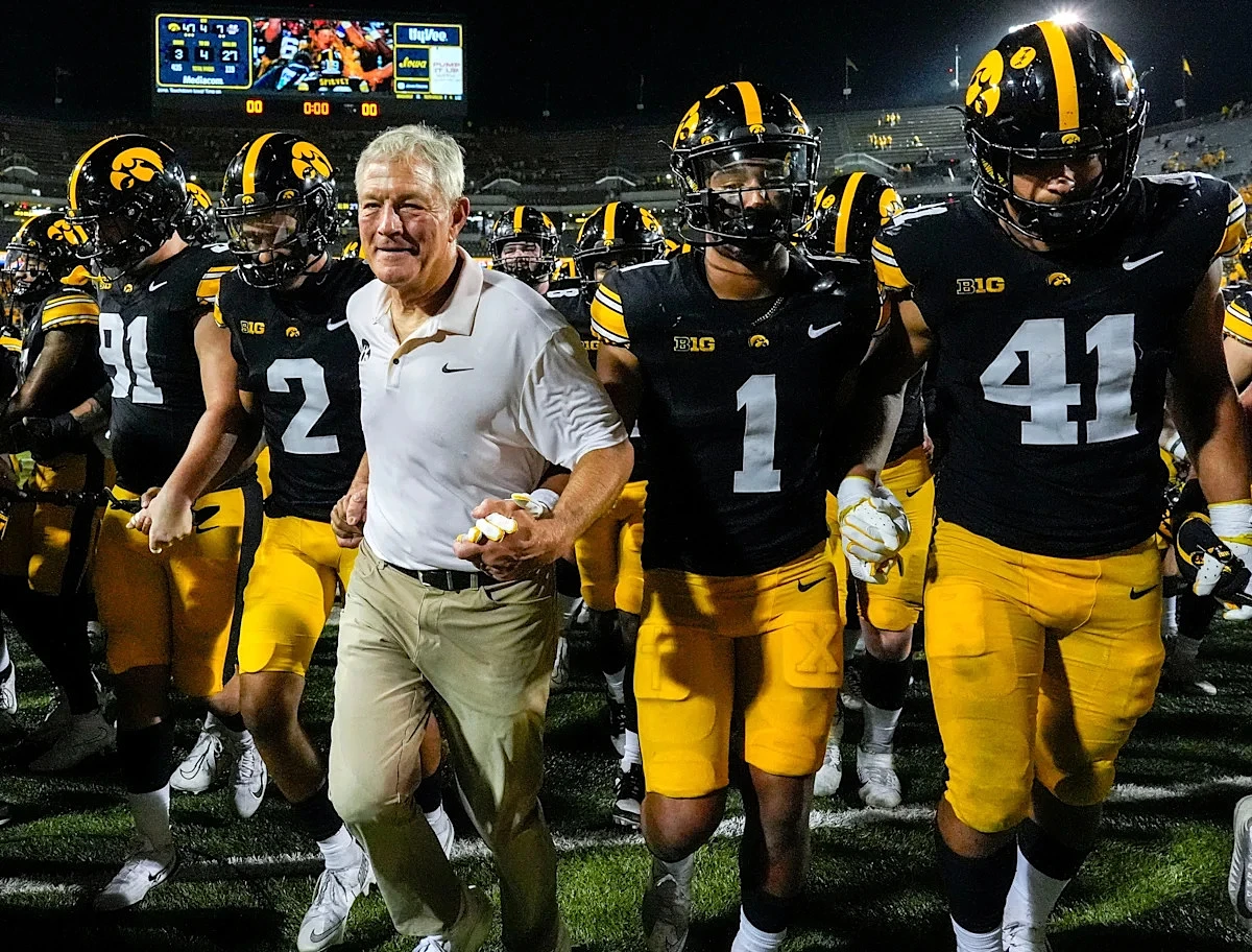 Social media reacts to Kirk Ferentz's recruiting violation punishment