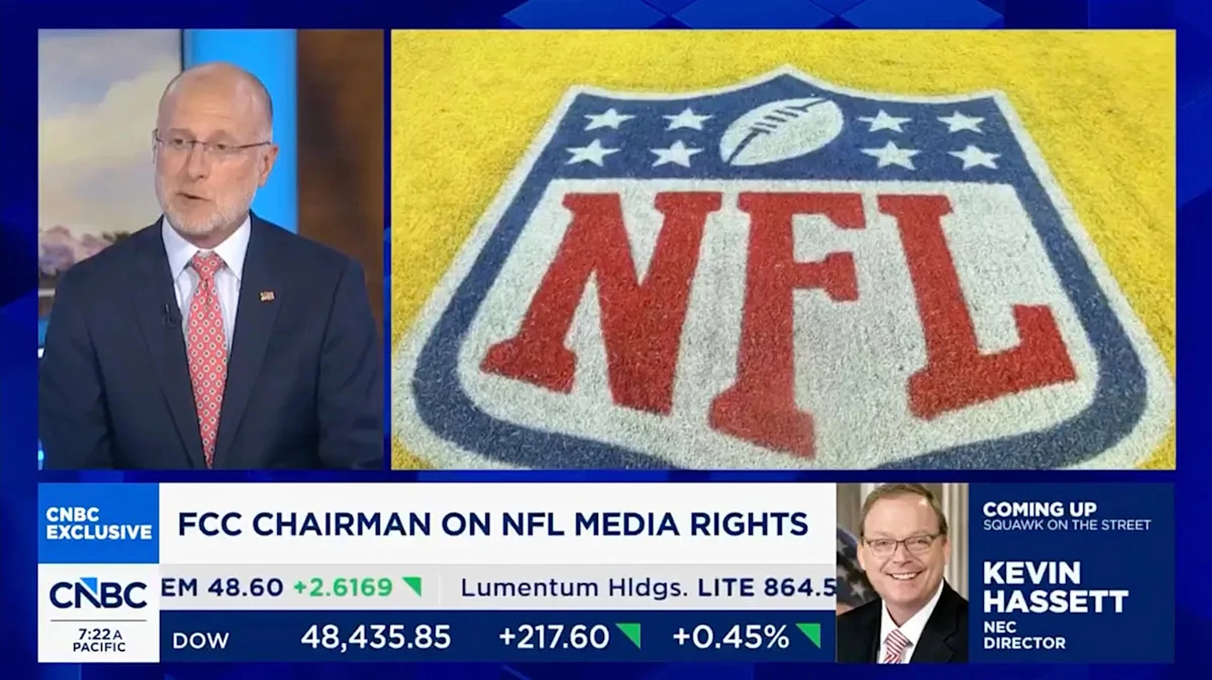 FCC Chair Thinks NFL Puts Too Many Games on Streaming Services as Trump’s DOJ Opens Probe into Broadcast Deals