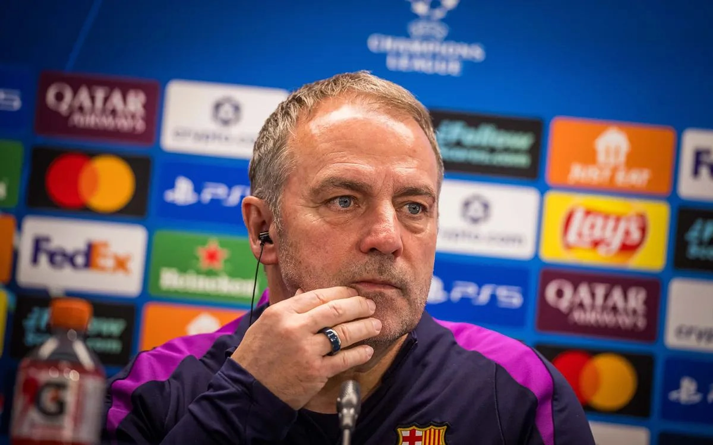 Barcelona manager Hansi Flick: ‘Over the two games, we deserved to be in the semi-final’