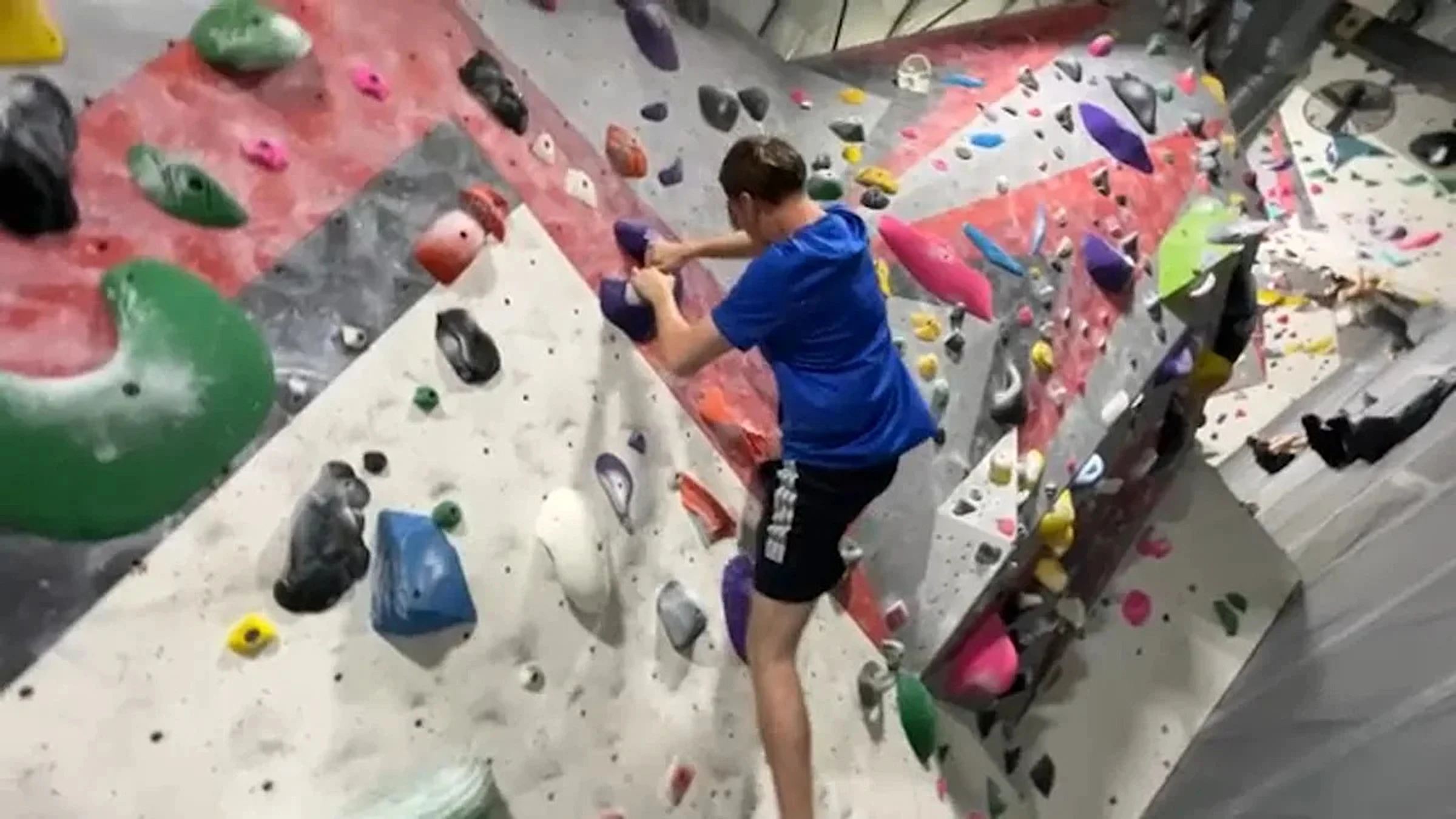 Duncan Polytechnical rock climbing team helps students build strength and confidence
