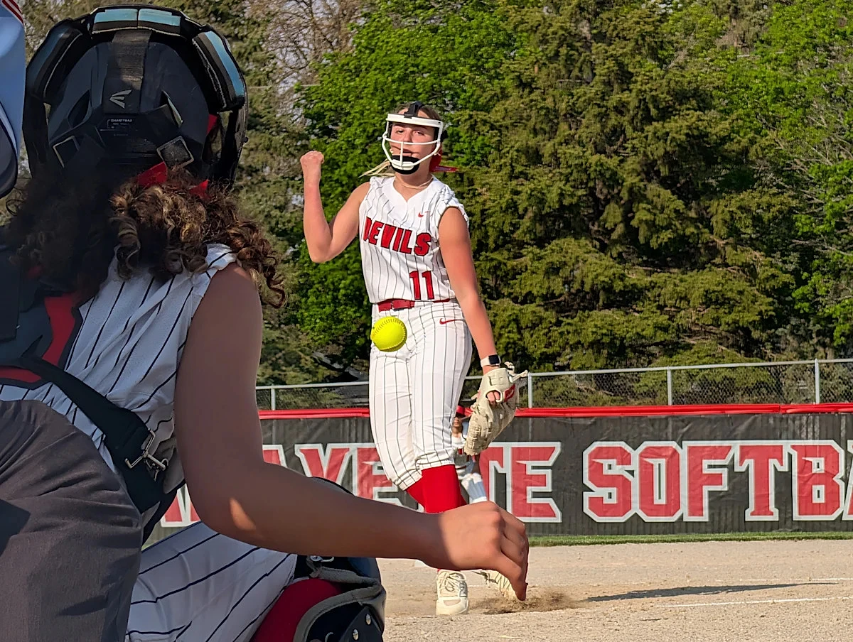 West Lafayette softball pitcher Molly Mansfield finds her spin and confidence