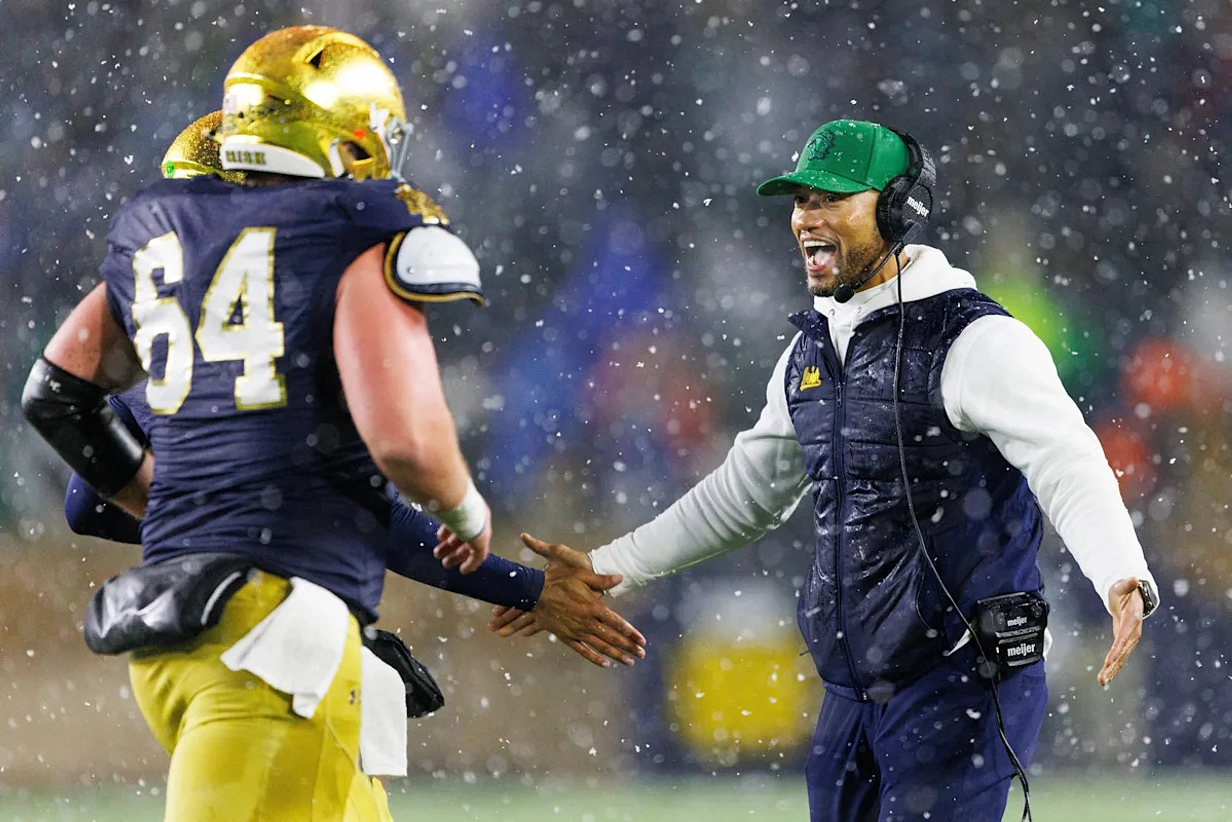 Marcus Freeman explains what 'intrigued' him about Giants' coaching vacancy
