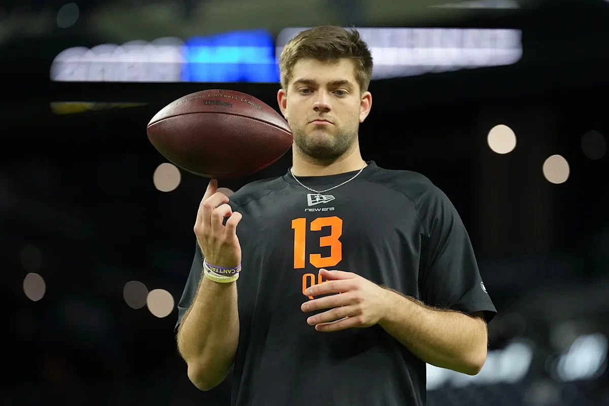Brian Kelly talks NFL future of LSU football QB Garrett Nussmeier