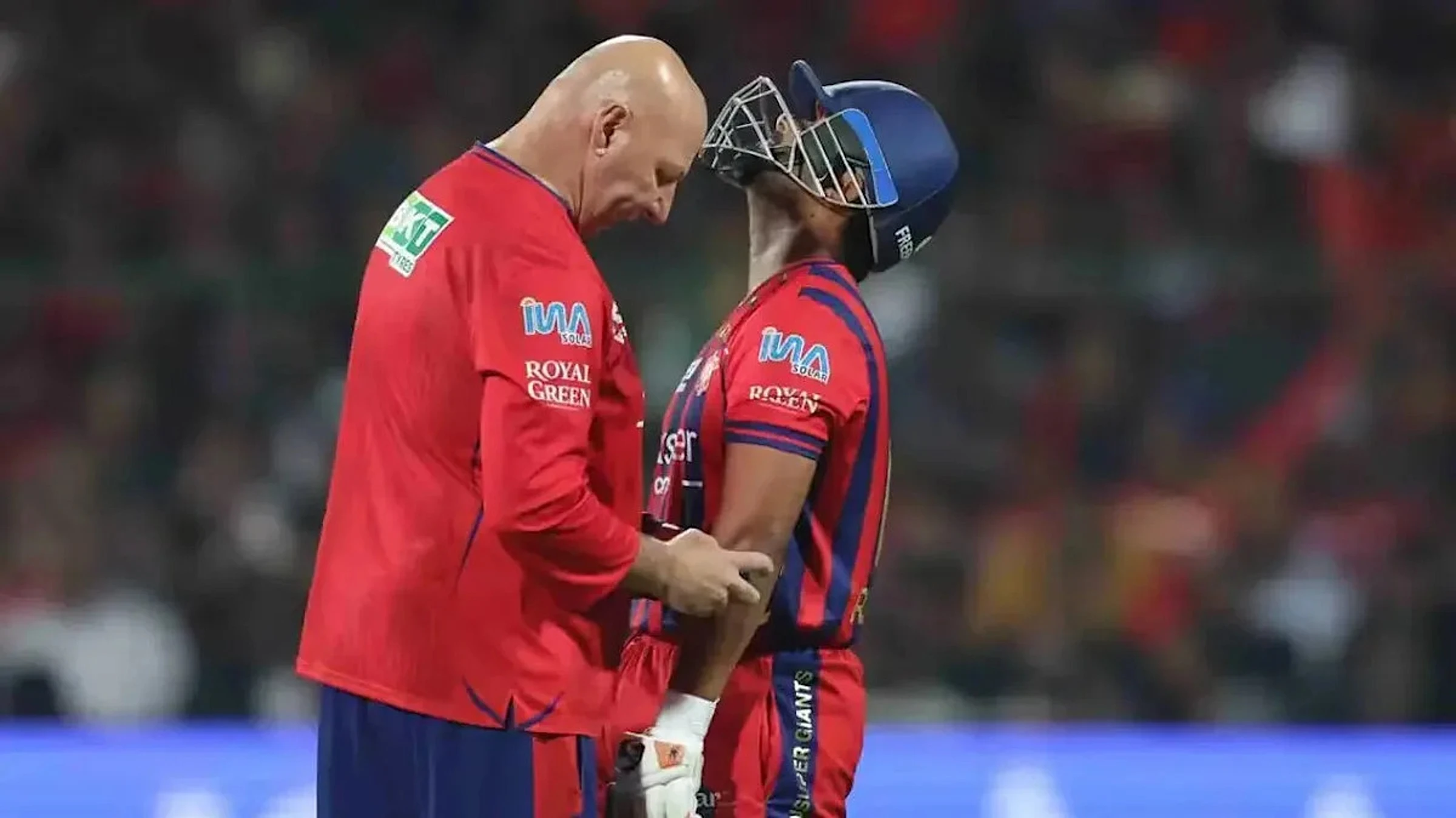 RCB vs LSG: After three dots, Rishabh Pant walks off — what happened?