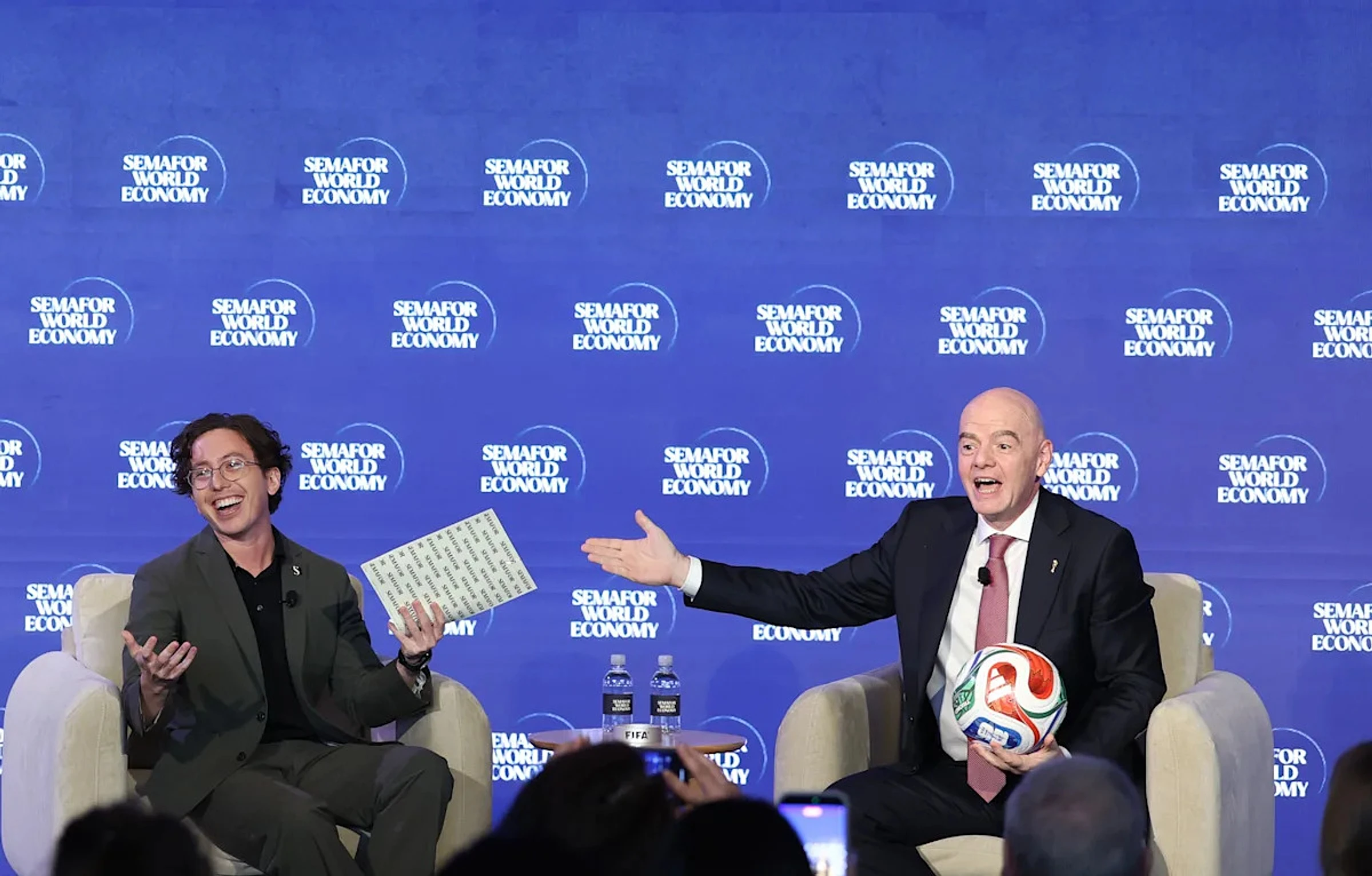 Global fans should be able to visit US for World Cup, FIFA president says