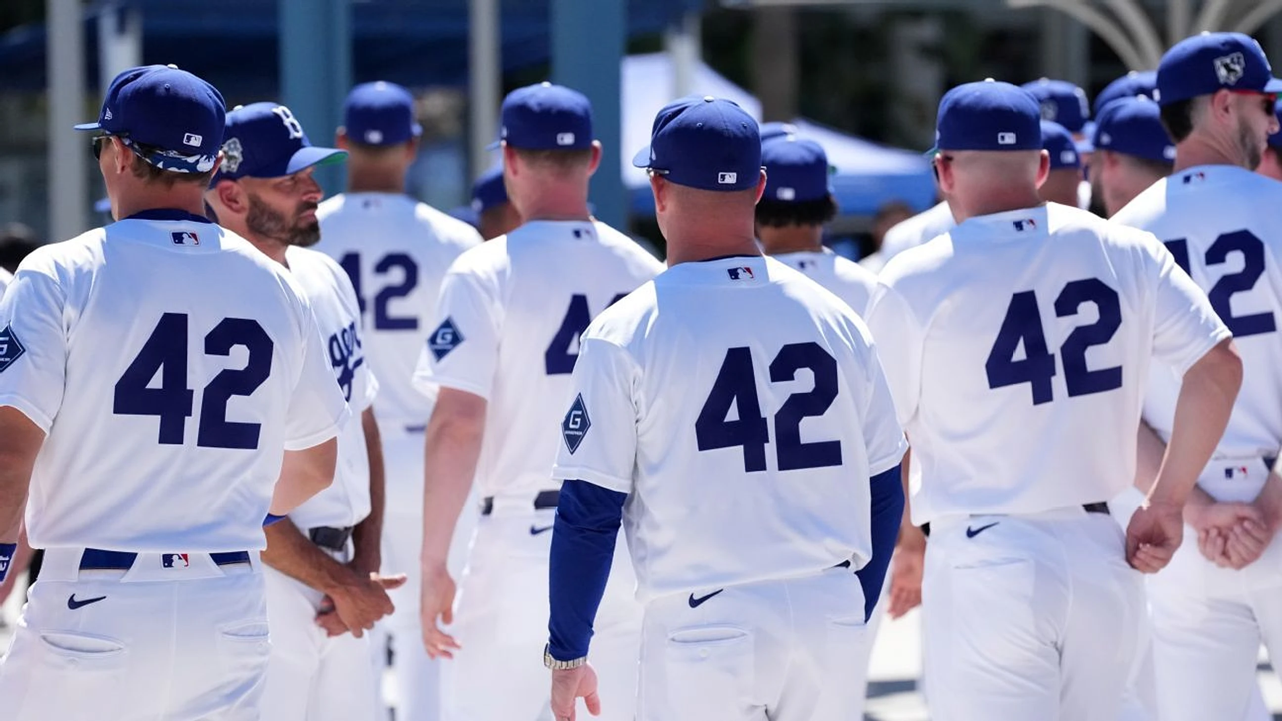 MLB celebrates Robinson's legacy, dons No. 42