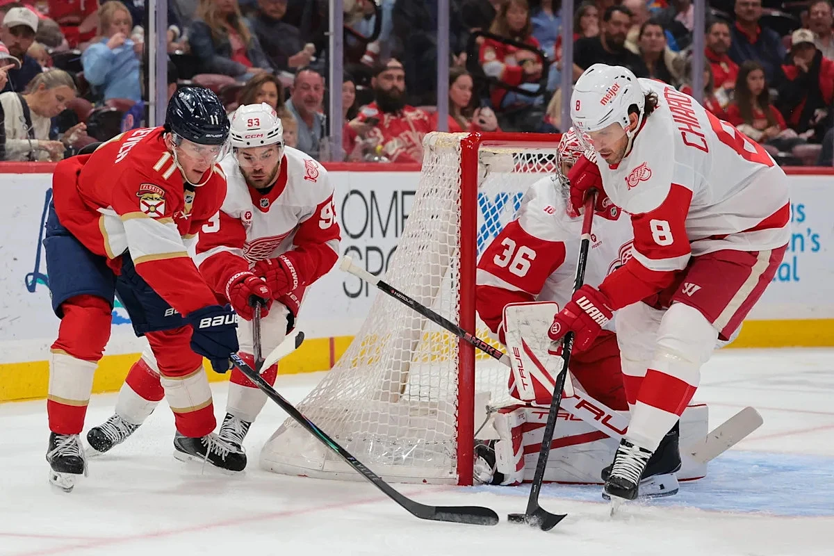 Red Wings Trounced 8-1 By Panthers In Regular Season Finale