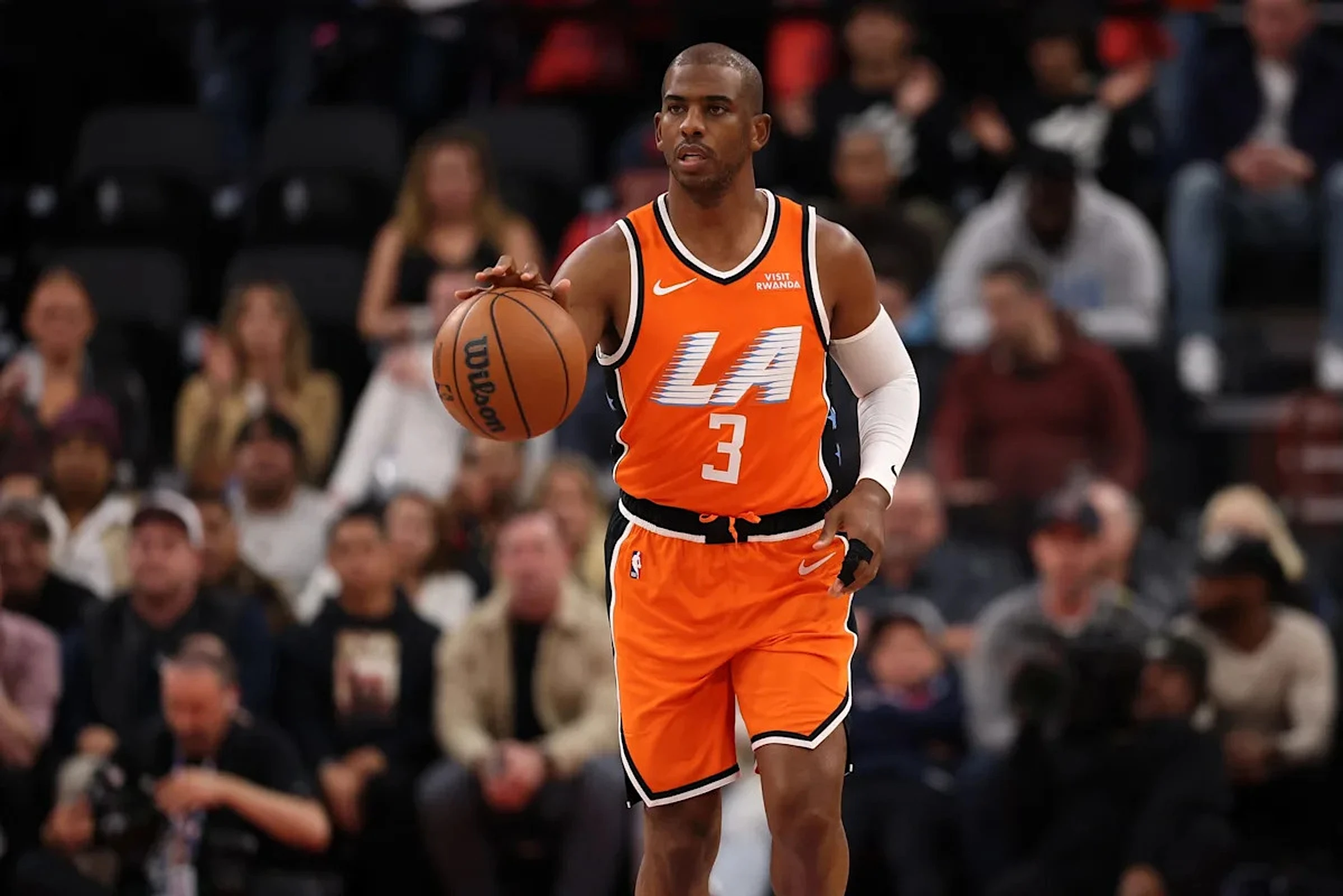 Chris Paul mocks Clippers with meme after their play-in loss to Warriors