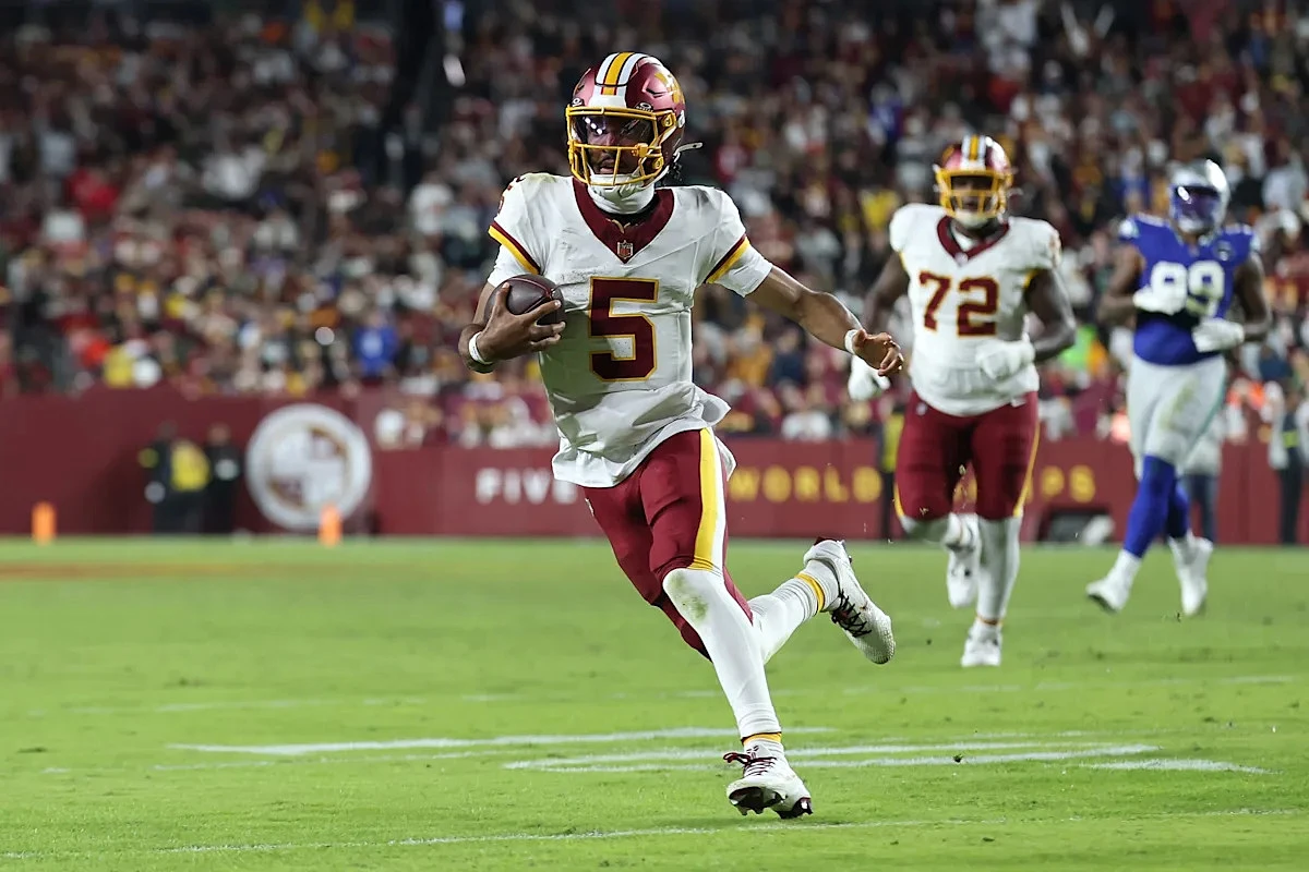 What did Jayden Daniels think of the Commanders' new uniforms?