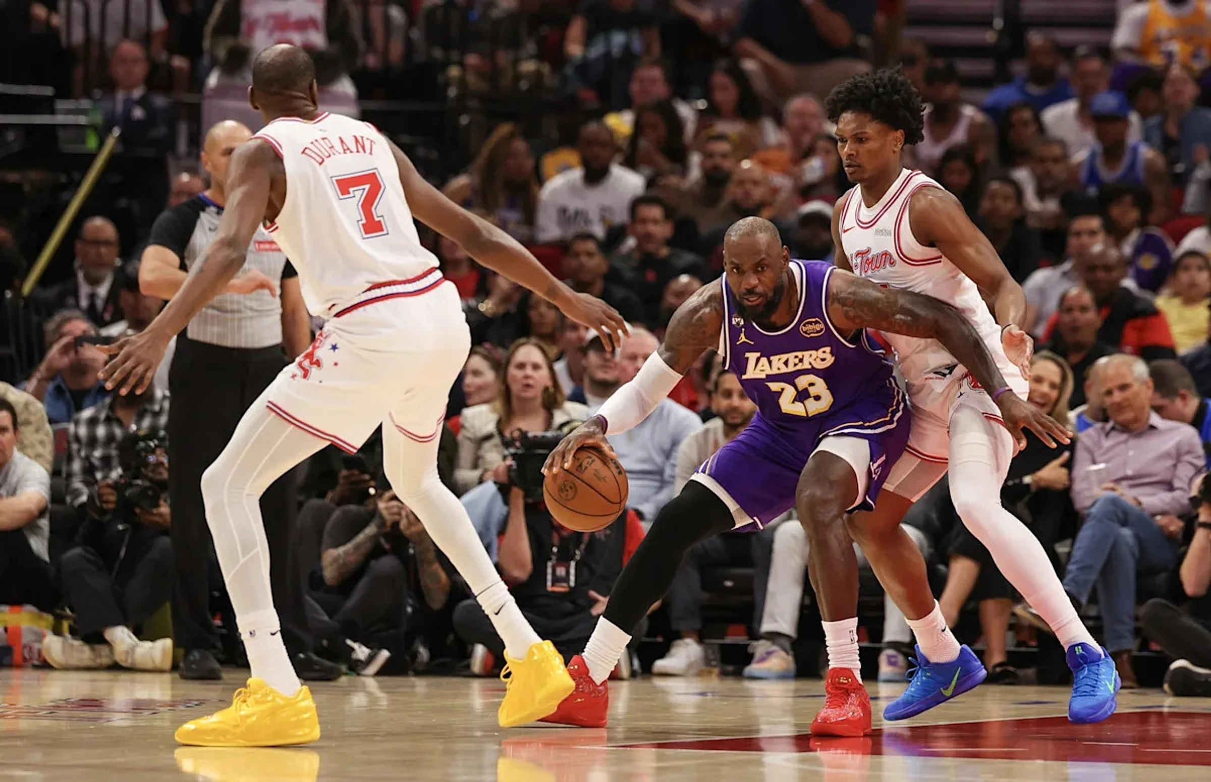 ‘Multiple guys’: Houston wants to diversify its defense on LeBron James