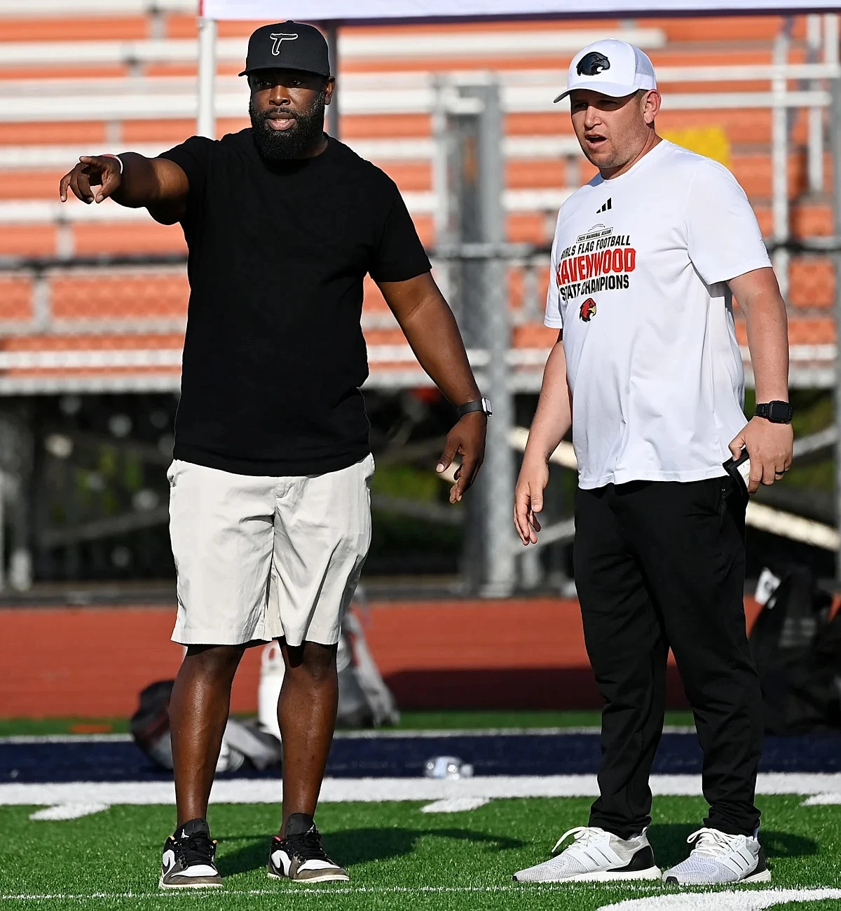 Why former Titans GM Ran Carthon is assisting Ravenwood girls flag football