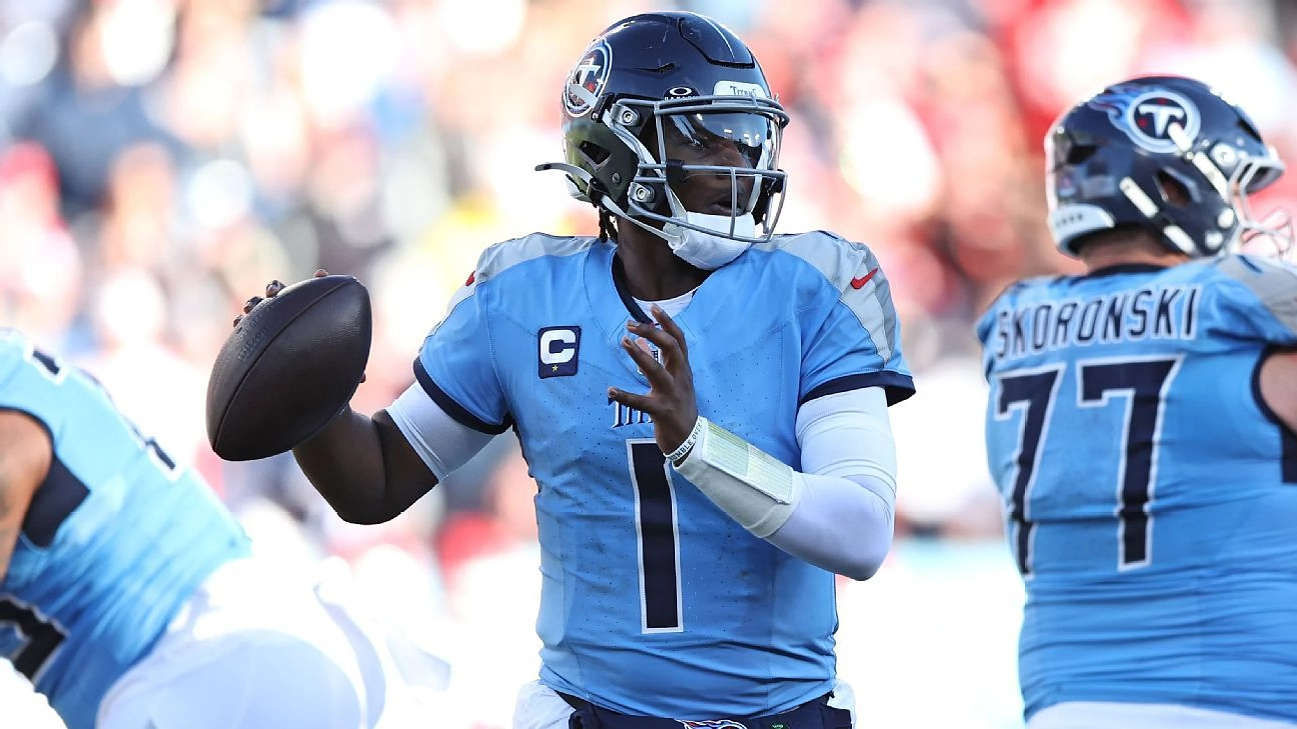 Titans QB Ward on track to throw at minicamp