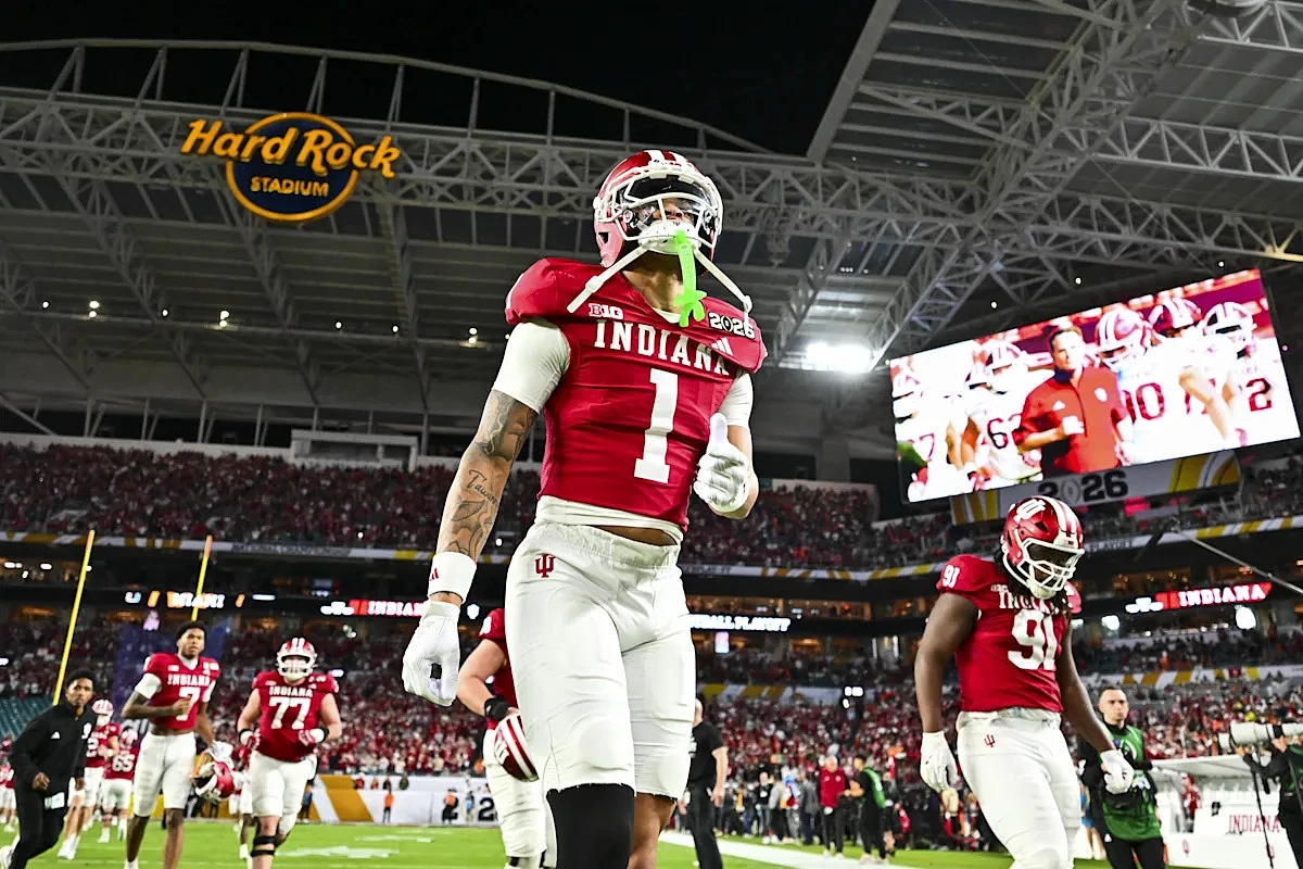WATCH: Indiana football safety Amare Ferrell speaks with the media at spring practice