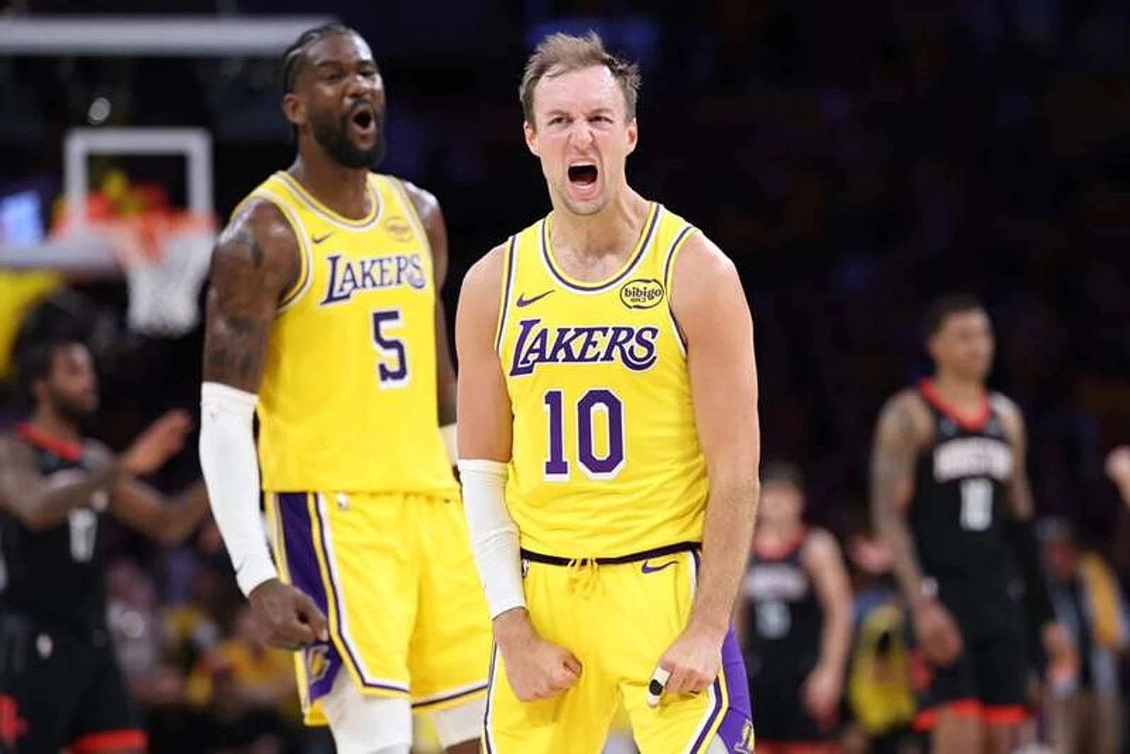 Luke Kennard achieves Lakers playoff feat not seen since 1997