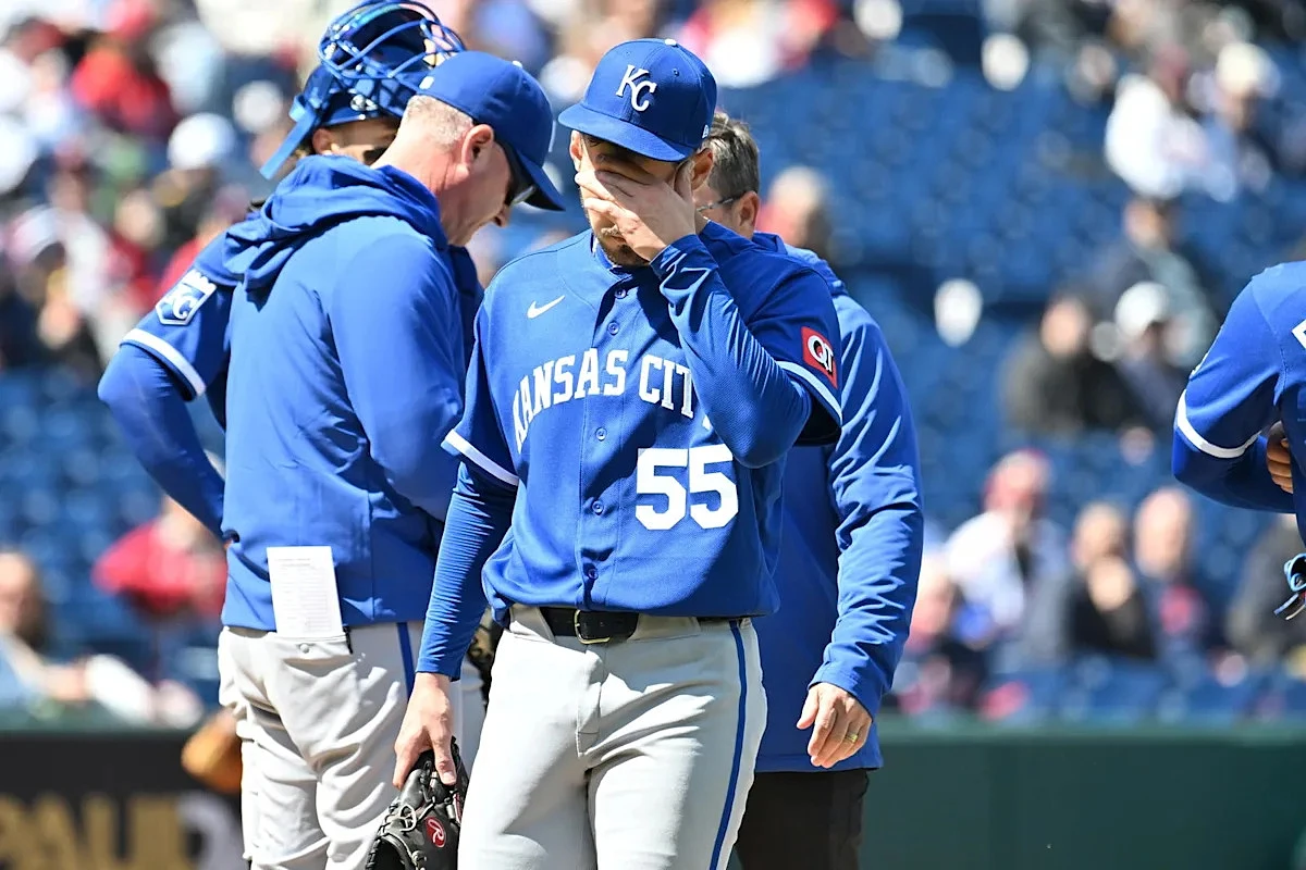 Cole Ragans Reaches New Low in Kansas City Royals' Loss to Yankees - Image 1