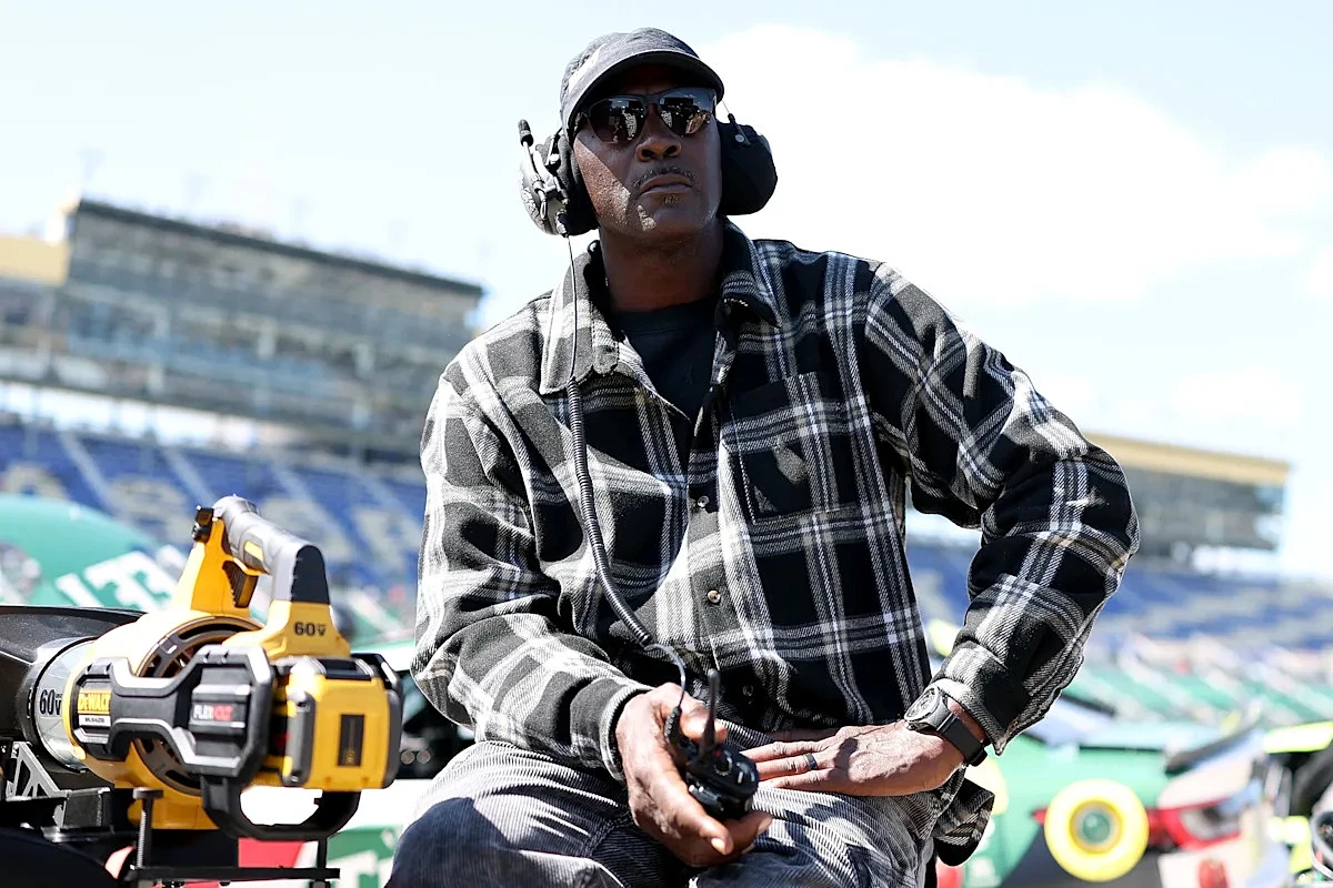 Michael Jordan discusses Tyler Reddick's big win at Kansas in 2026