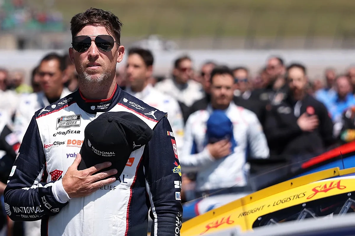 Denny Hamlin addresses heartbreaking loss at Kansas in 2026 - Image 1