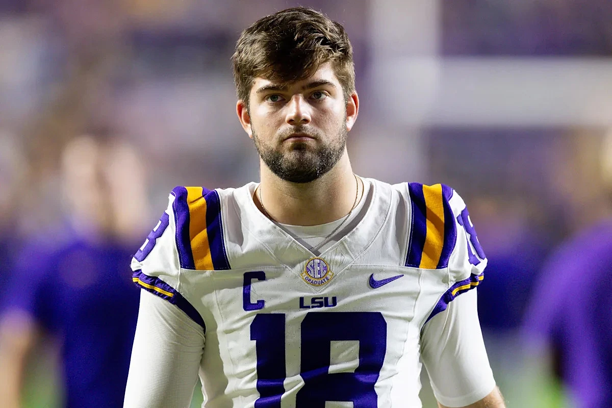 Former LSU football QB Garrett Nussmeier has cyst on his spine | Report